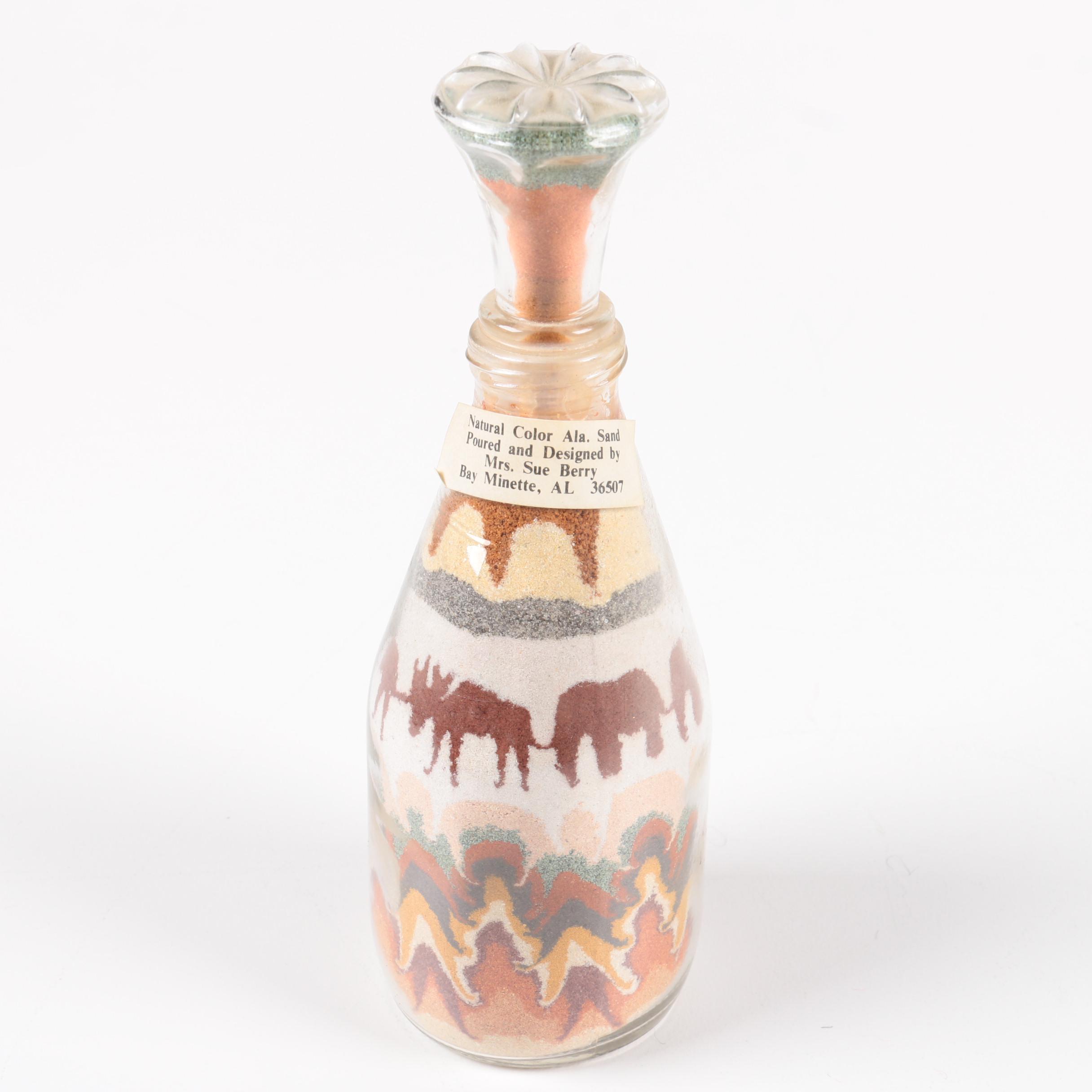 Dolls with Sand Art Vase