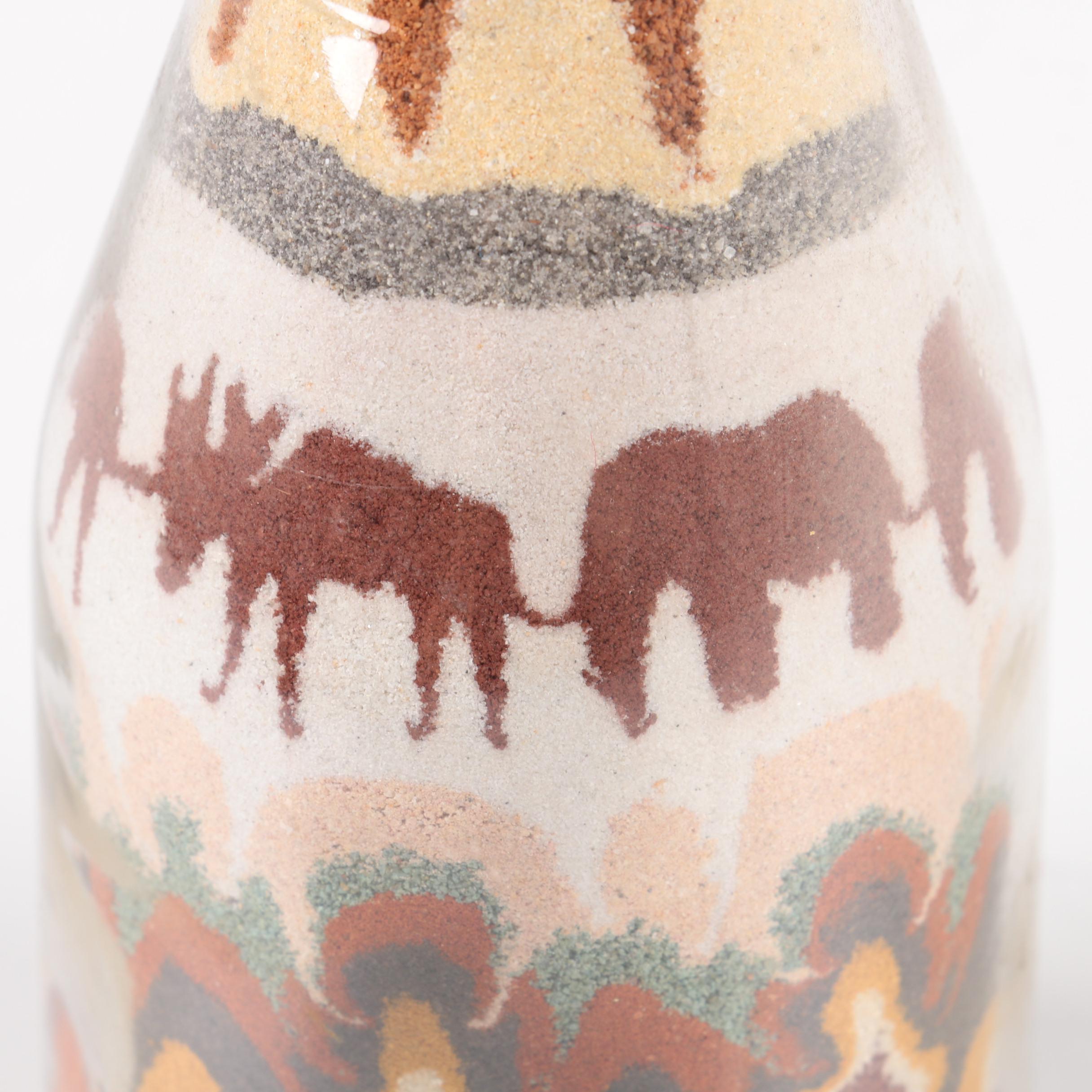 Dolls with Sand Art Vase