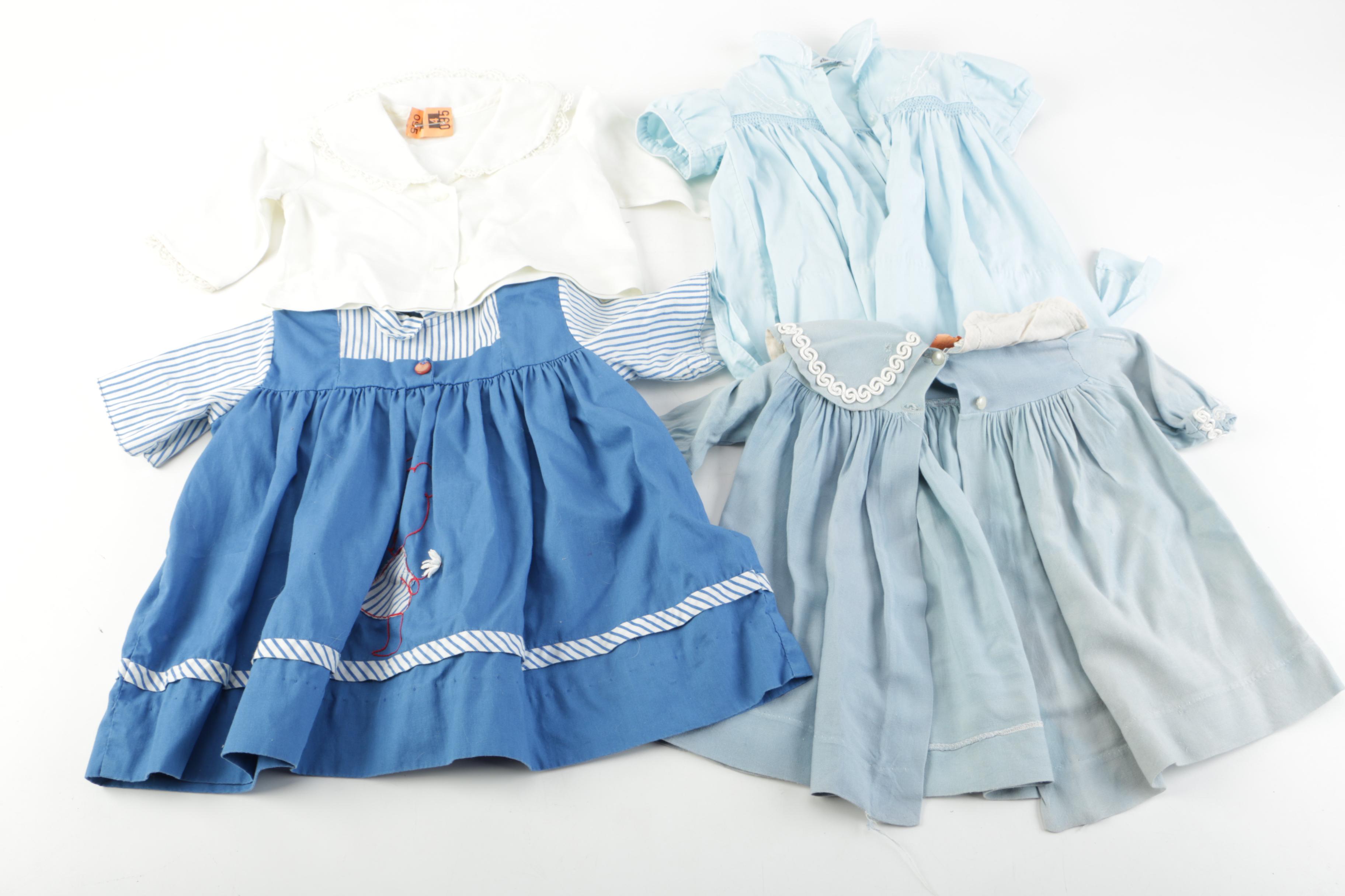 1940s Madame Alexander Baby Doll and Accessories