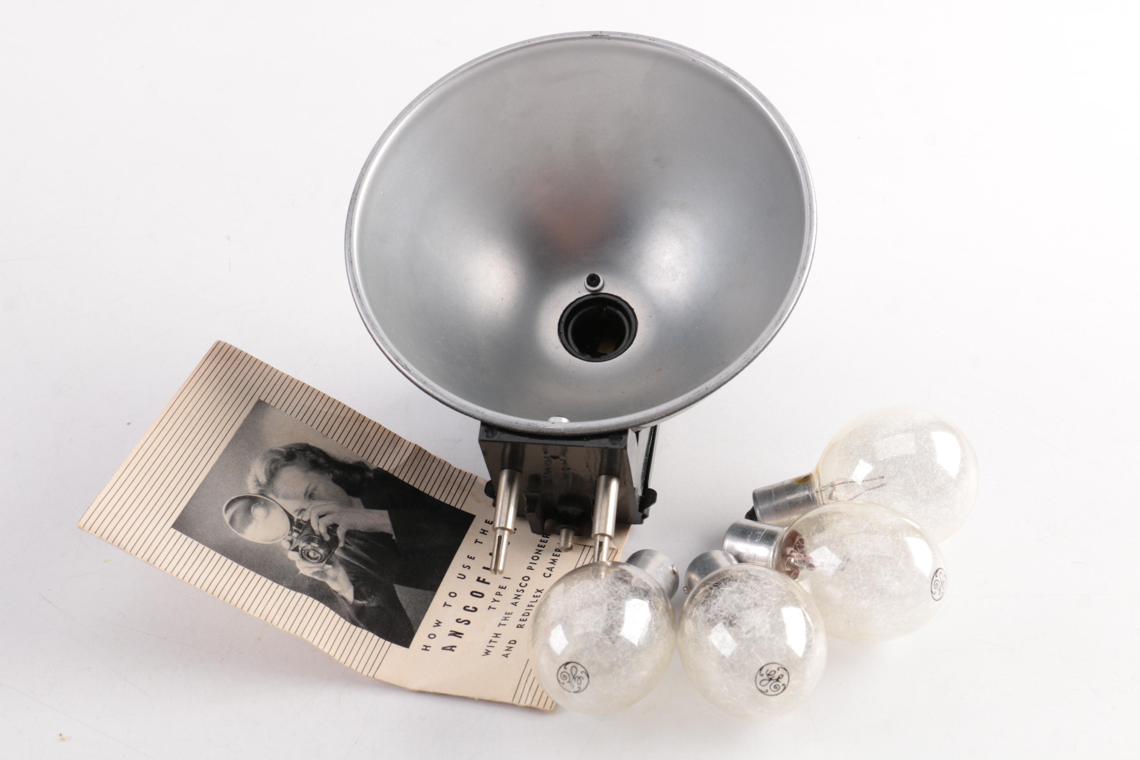 Vintage Ansco Rediflex Camera with Leica Mini Zoom