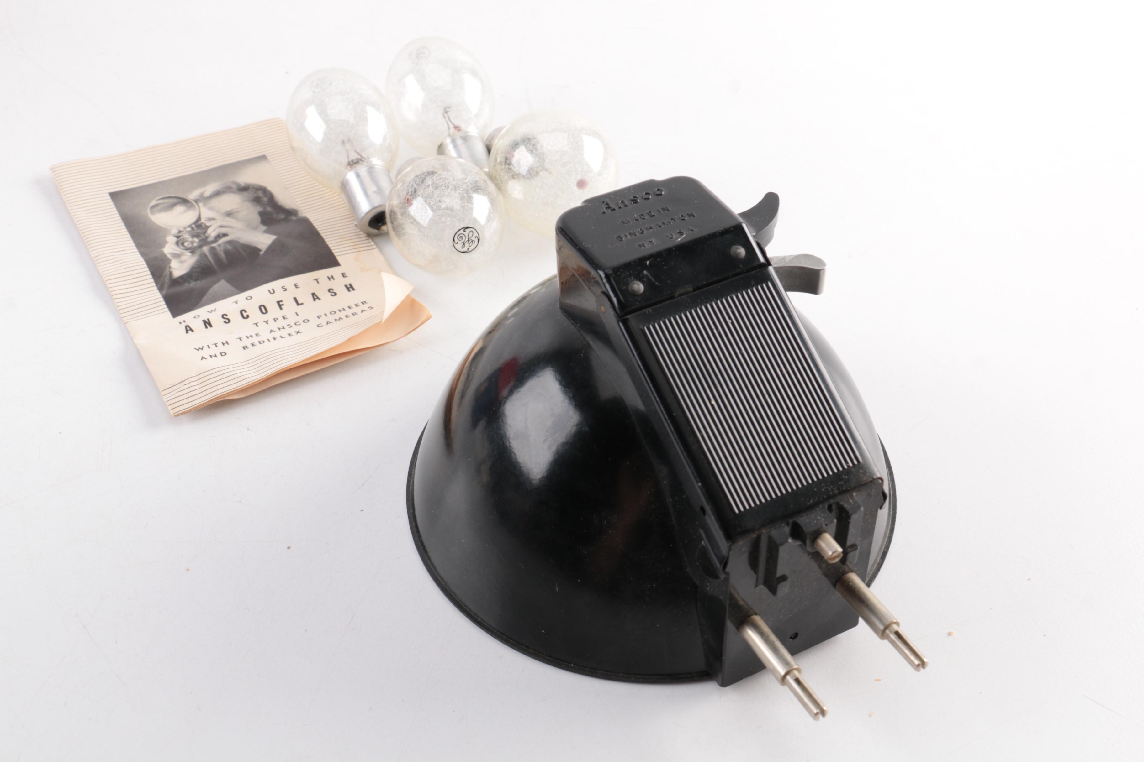 Vintage Ansco Rediflex Camera with Leica Mini Zoom