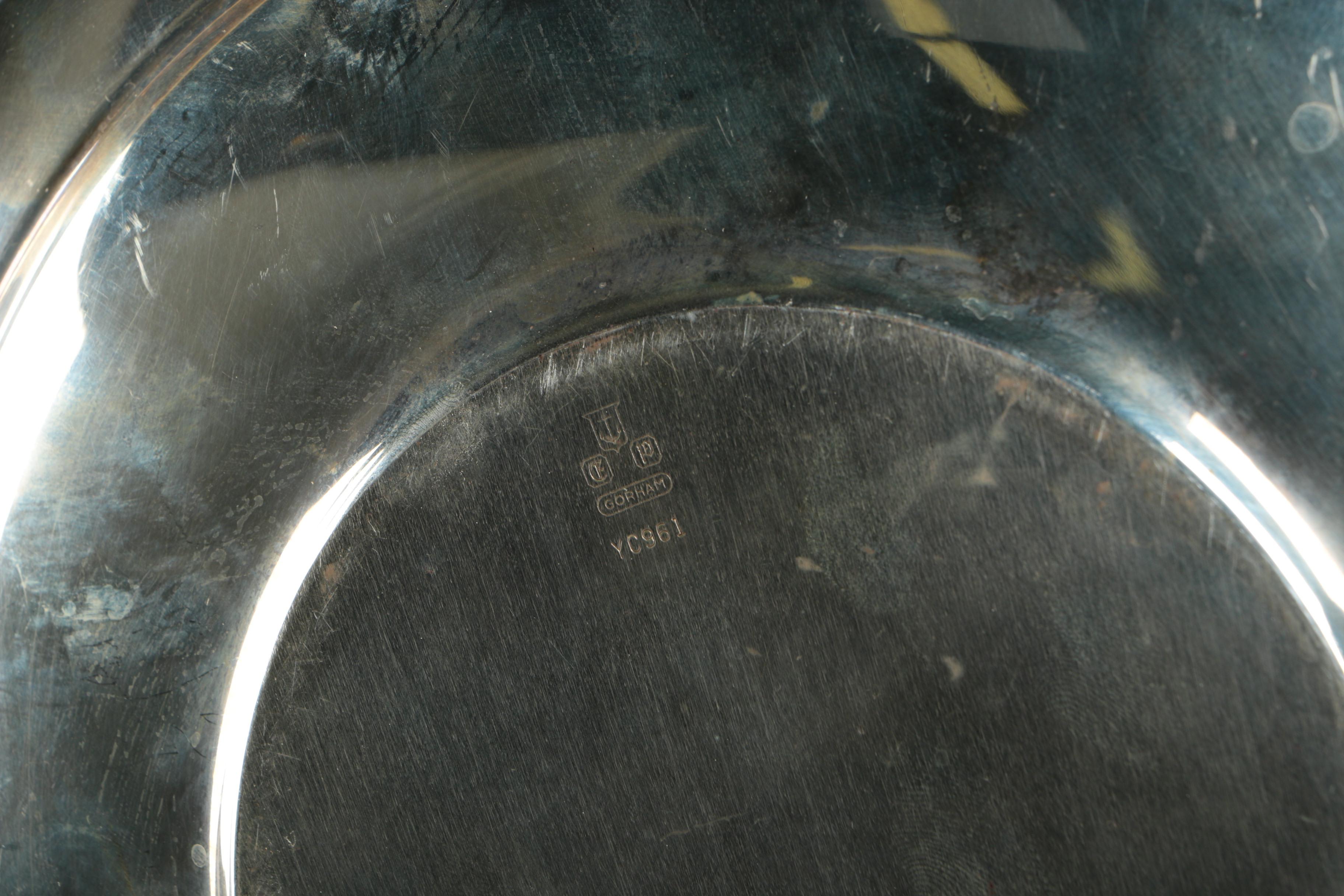 International Silver Co. "Chippendale" Tray with American Silver Plate Serveware