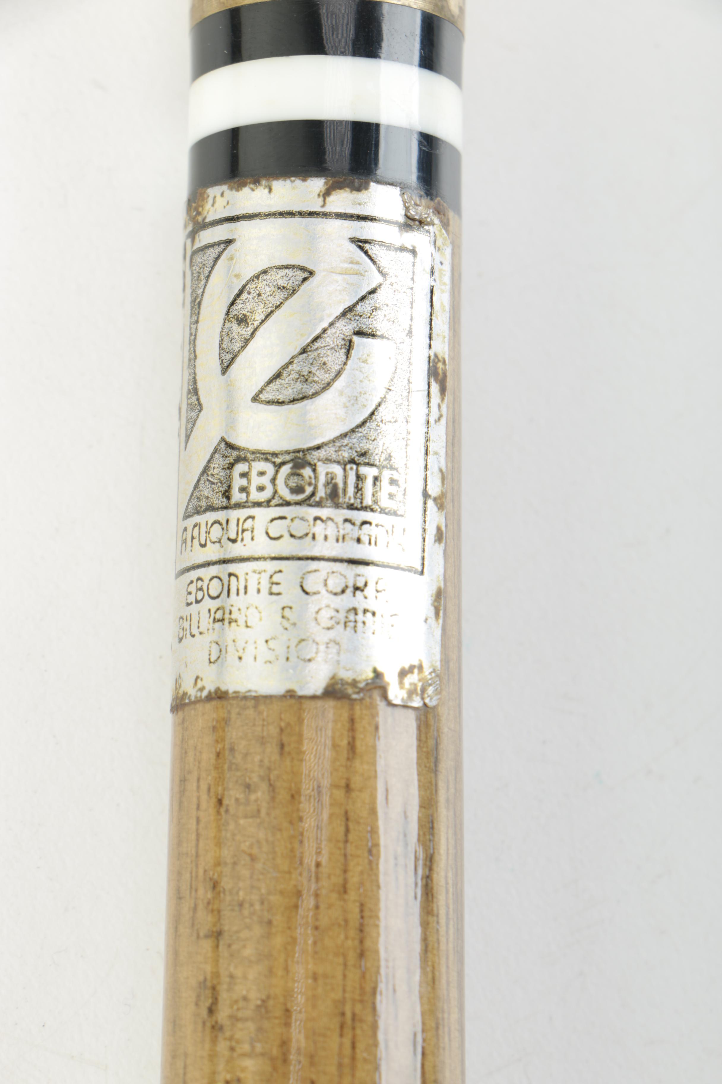 Pool Cues with Carry Case