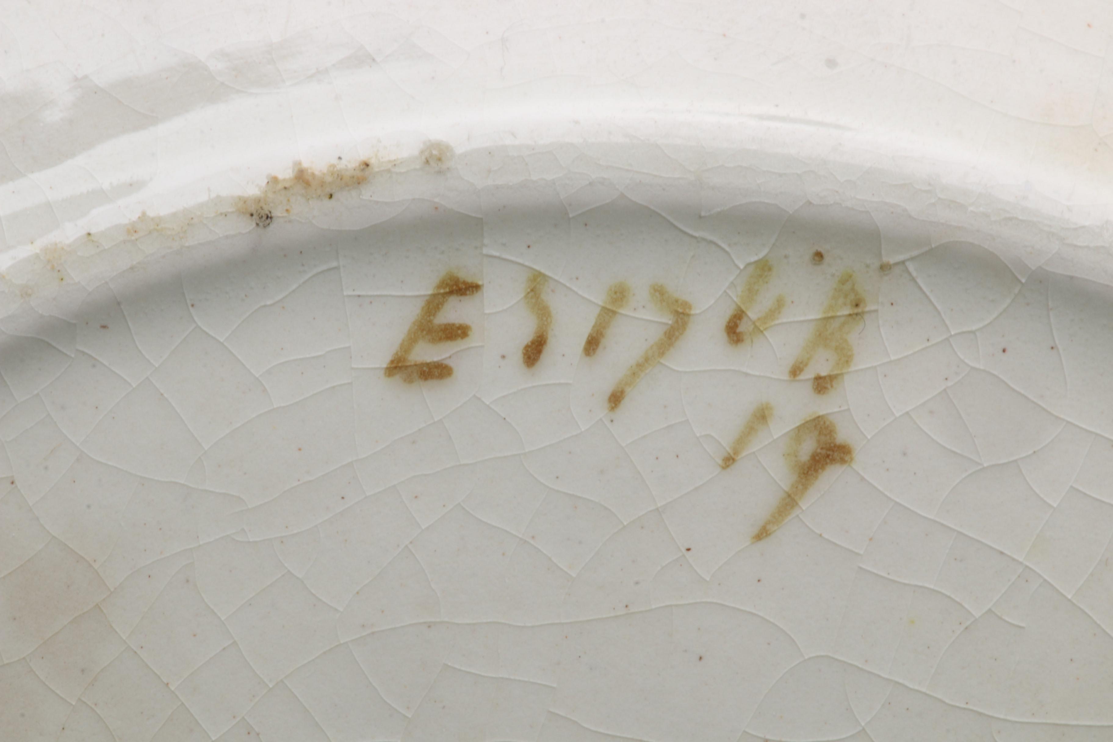 Antique Minton Aesthetic Movement Majolica Botanical Plates