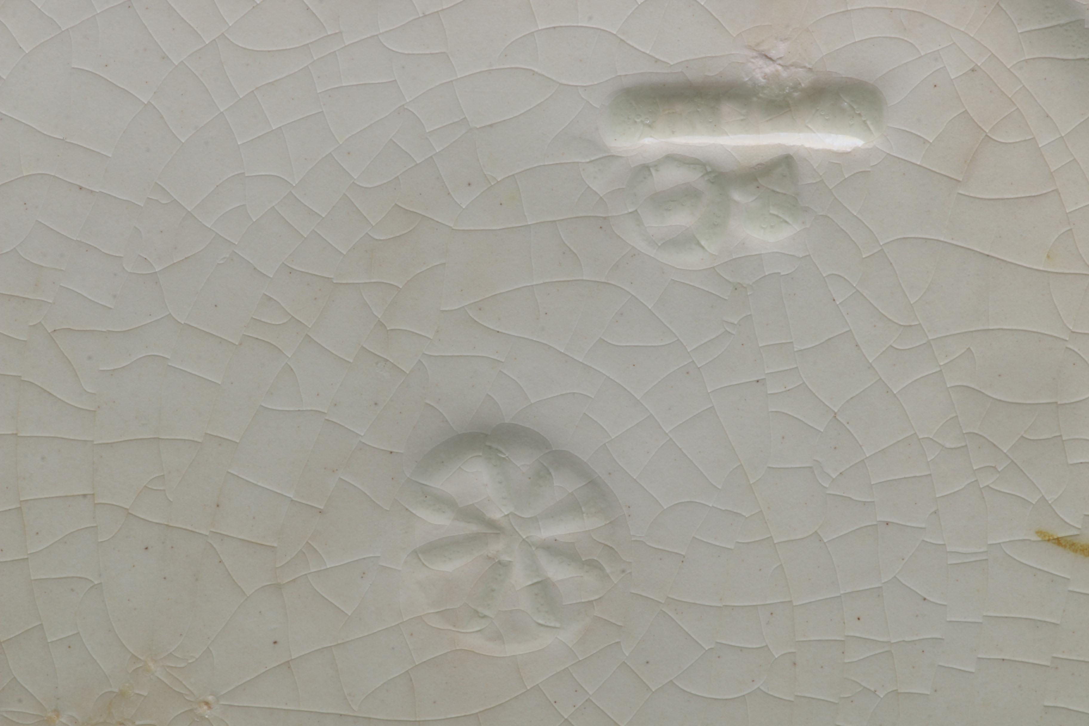 Antique Minton Aesthetic Movement Majolica Botanical Plates