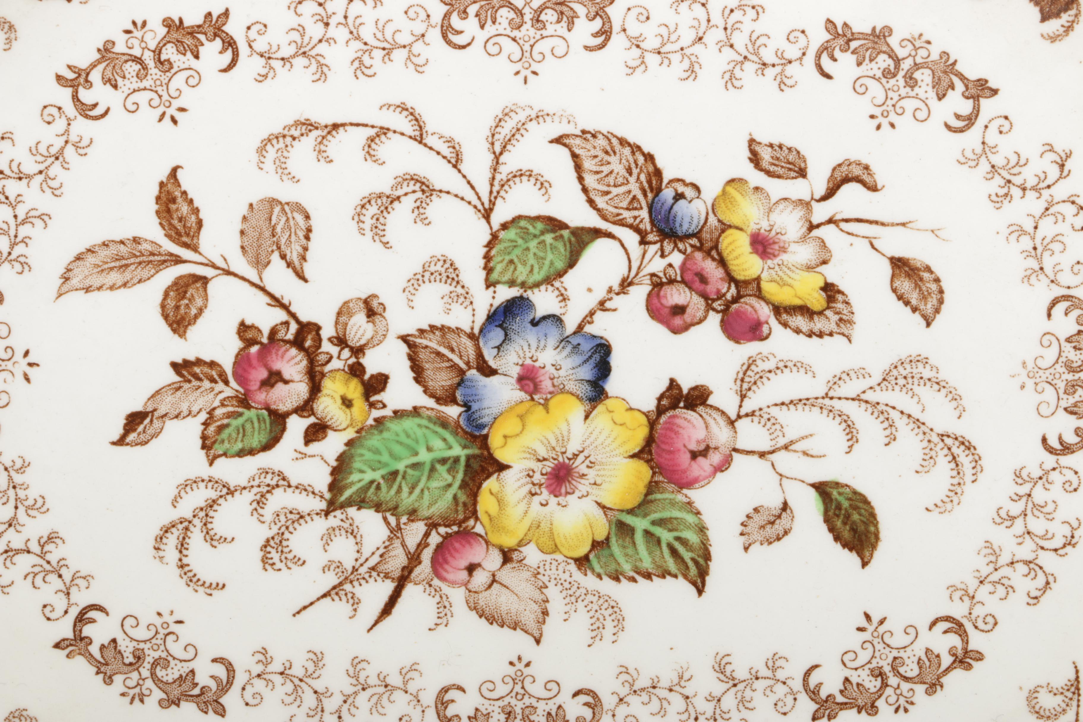 Ridgways "Apple Blossom" Ironstone Tableware