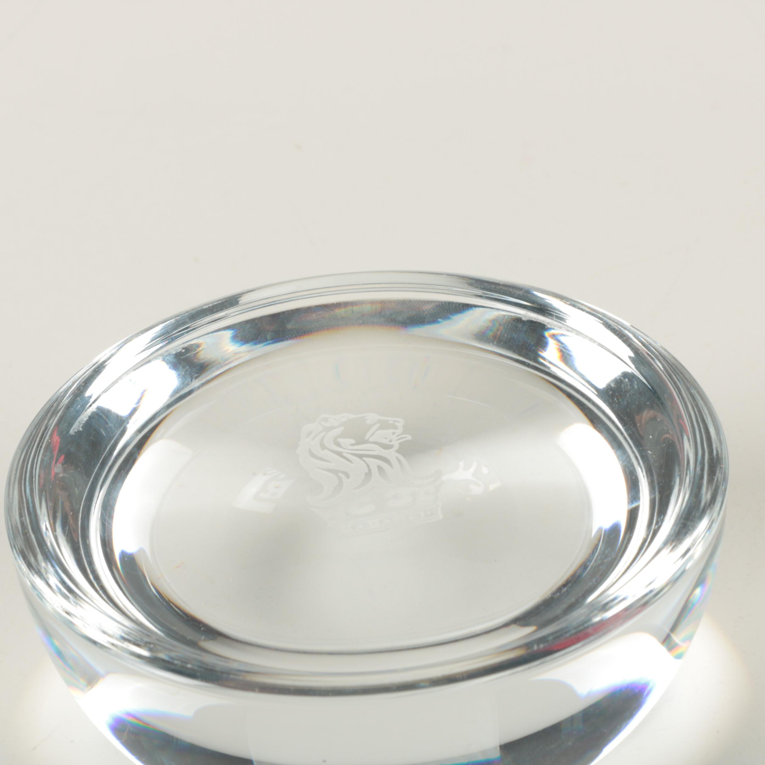 Assorted Pattern Glass Paperweights