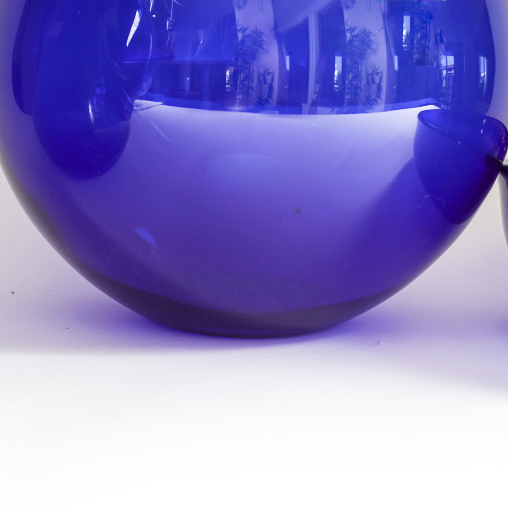 Hand Blown Cobalt Blue Glass
