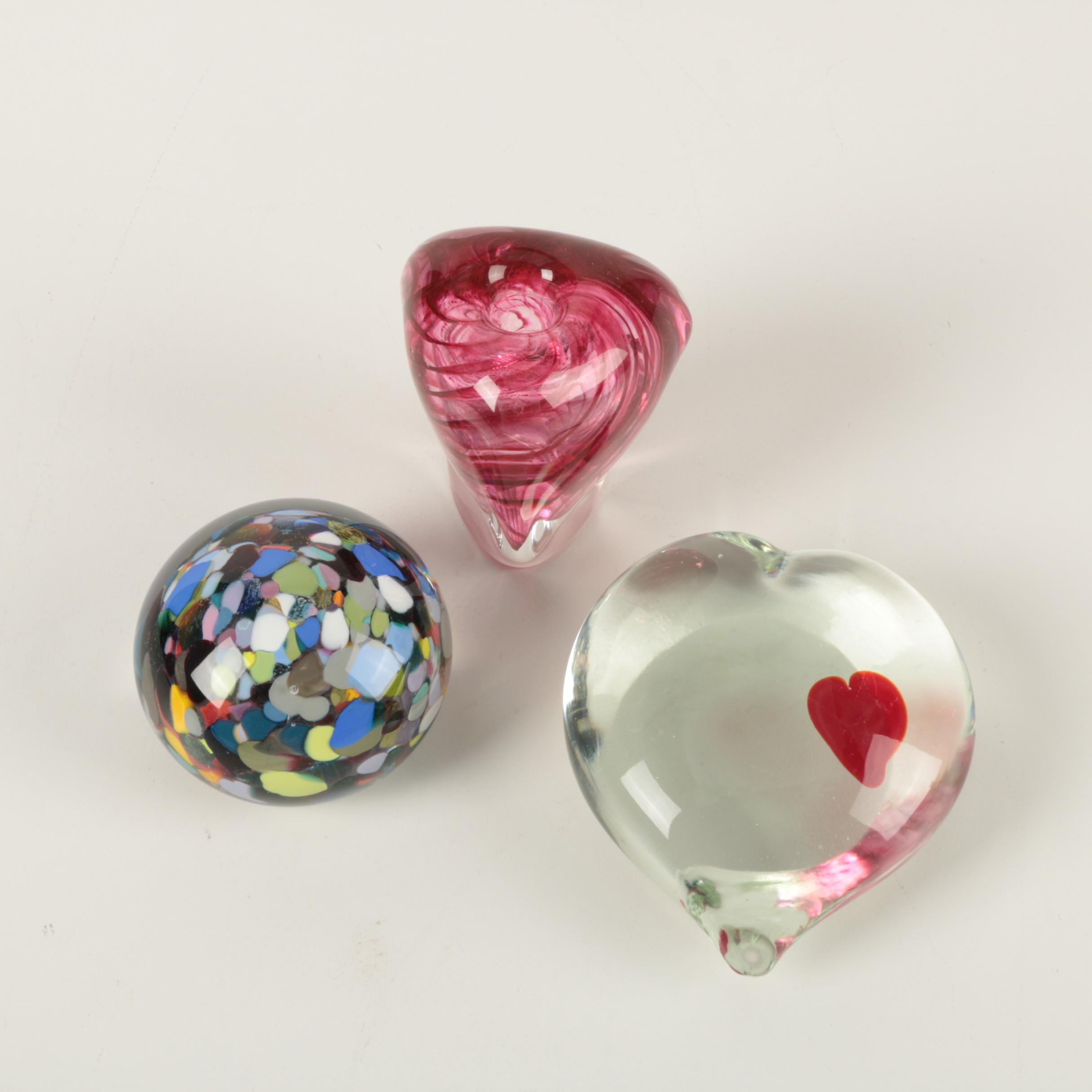 Decorative Glass Paperweights