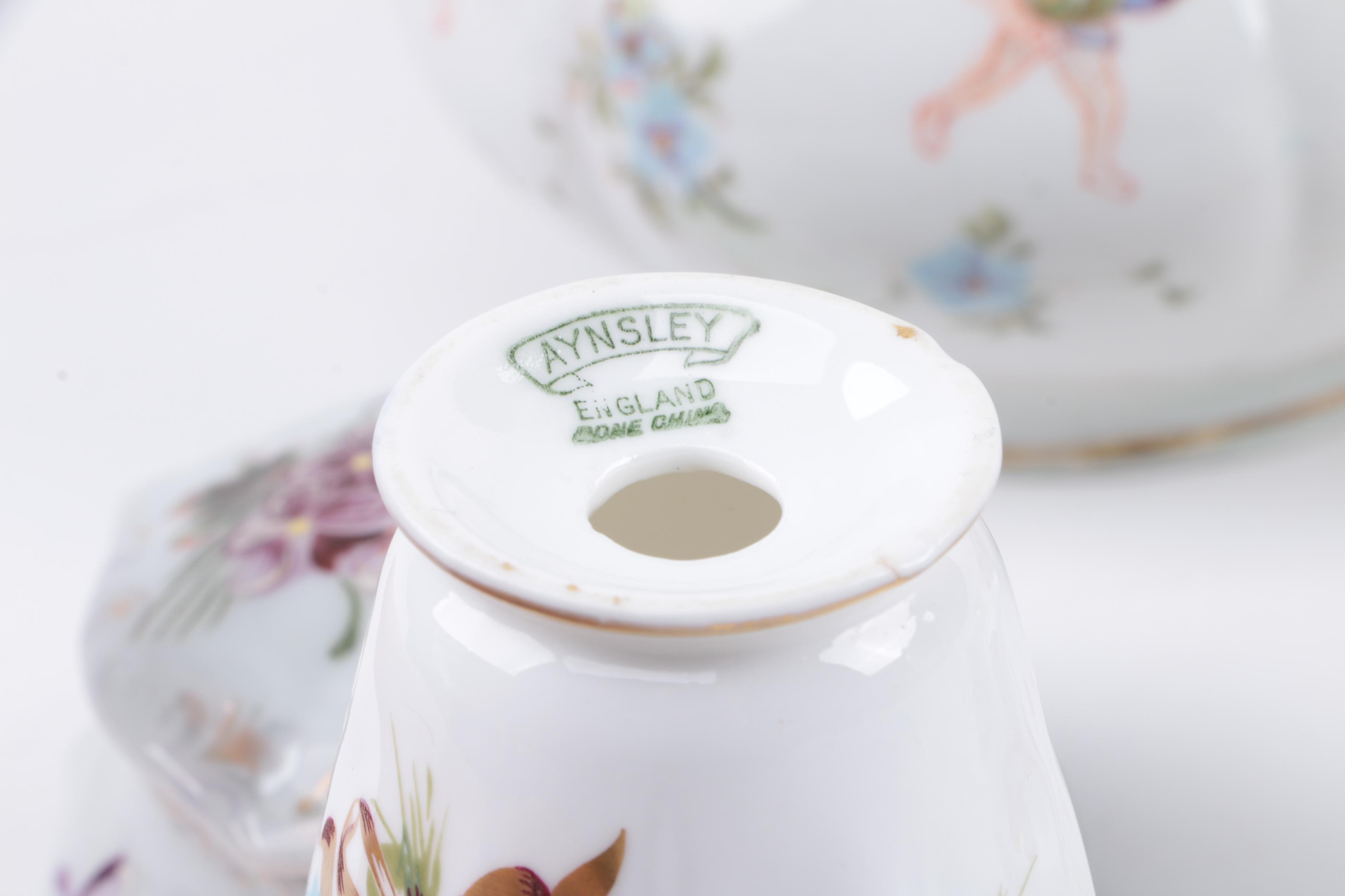 Vintage China Assortment including Royal Worcester