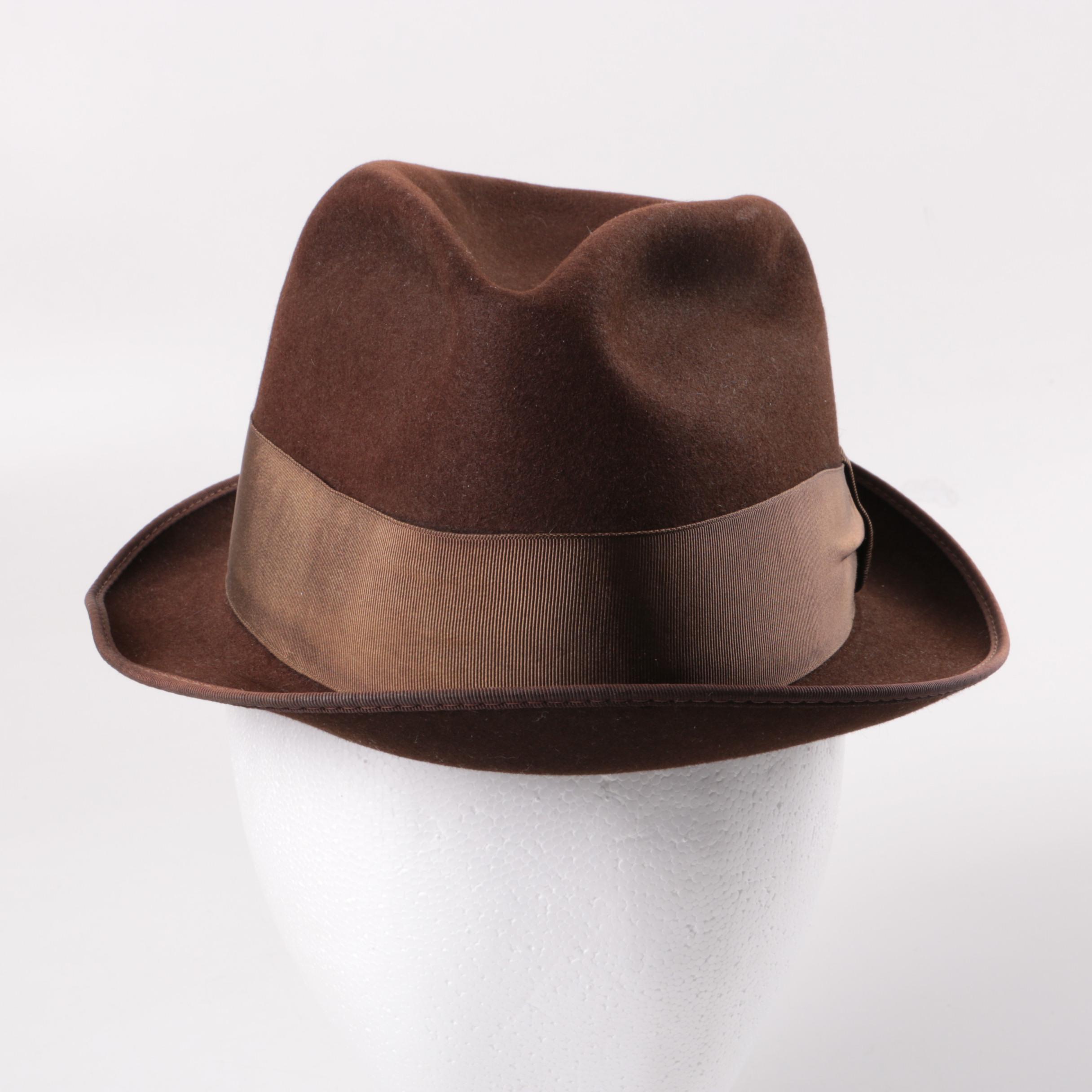 Men's Vintage Trilby Hat Assortment