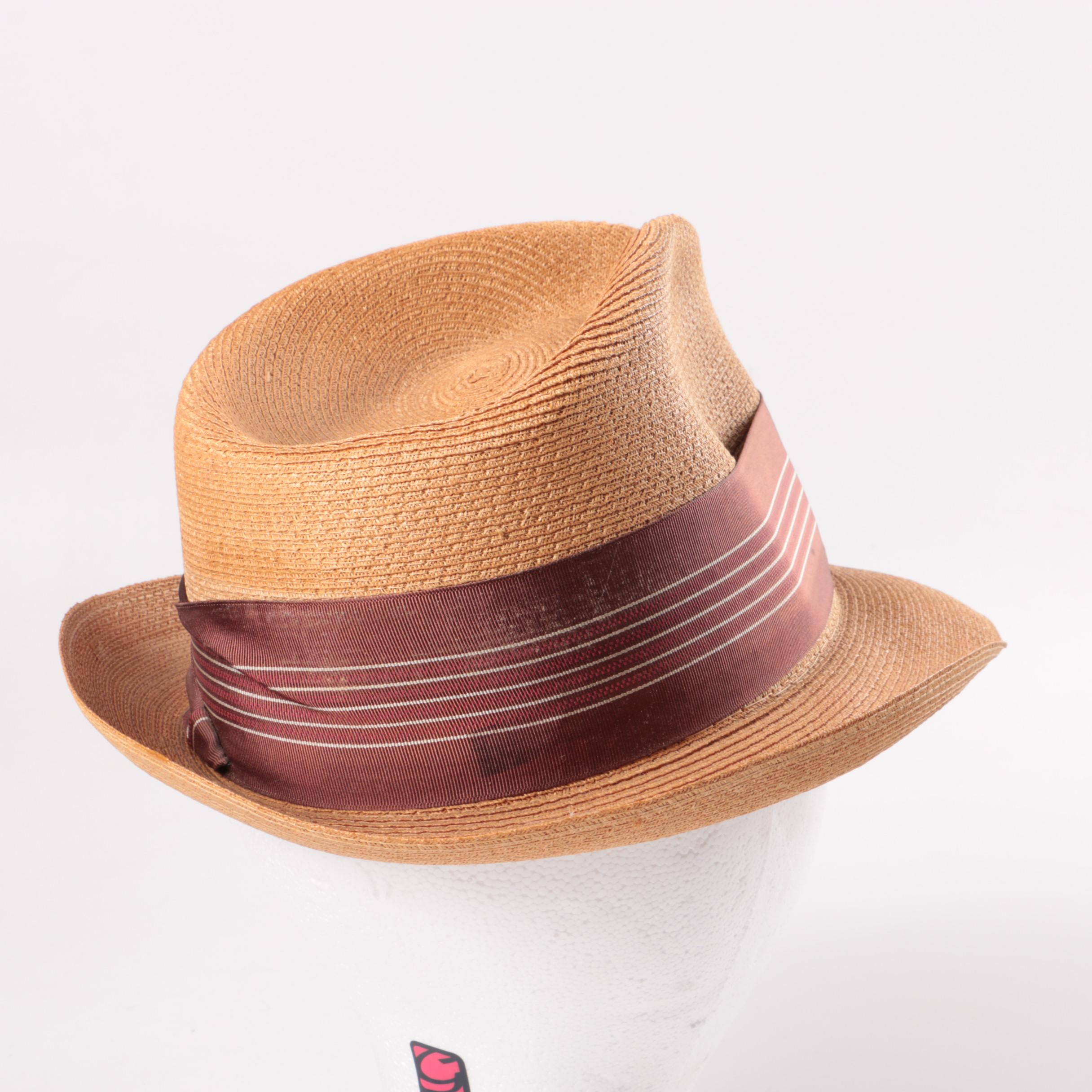 Men's Vintage Trilby Hat Assortment