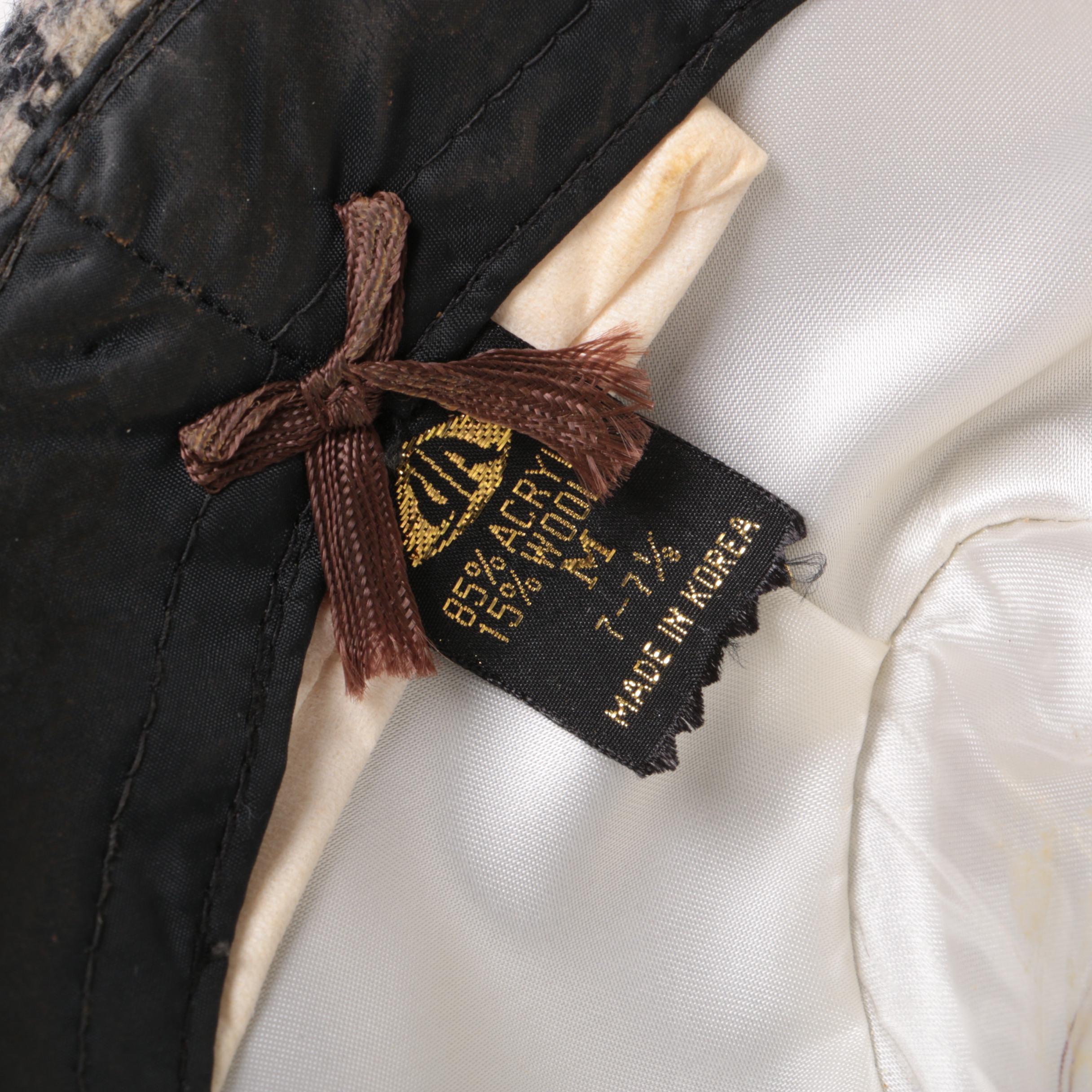 Men's Vintage Trilby Hat Assortment