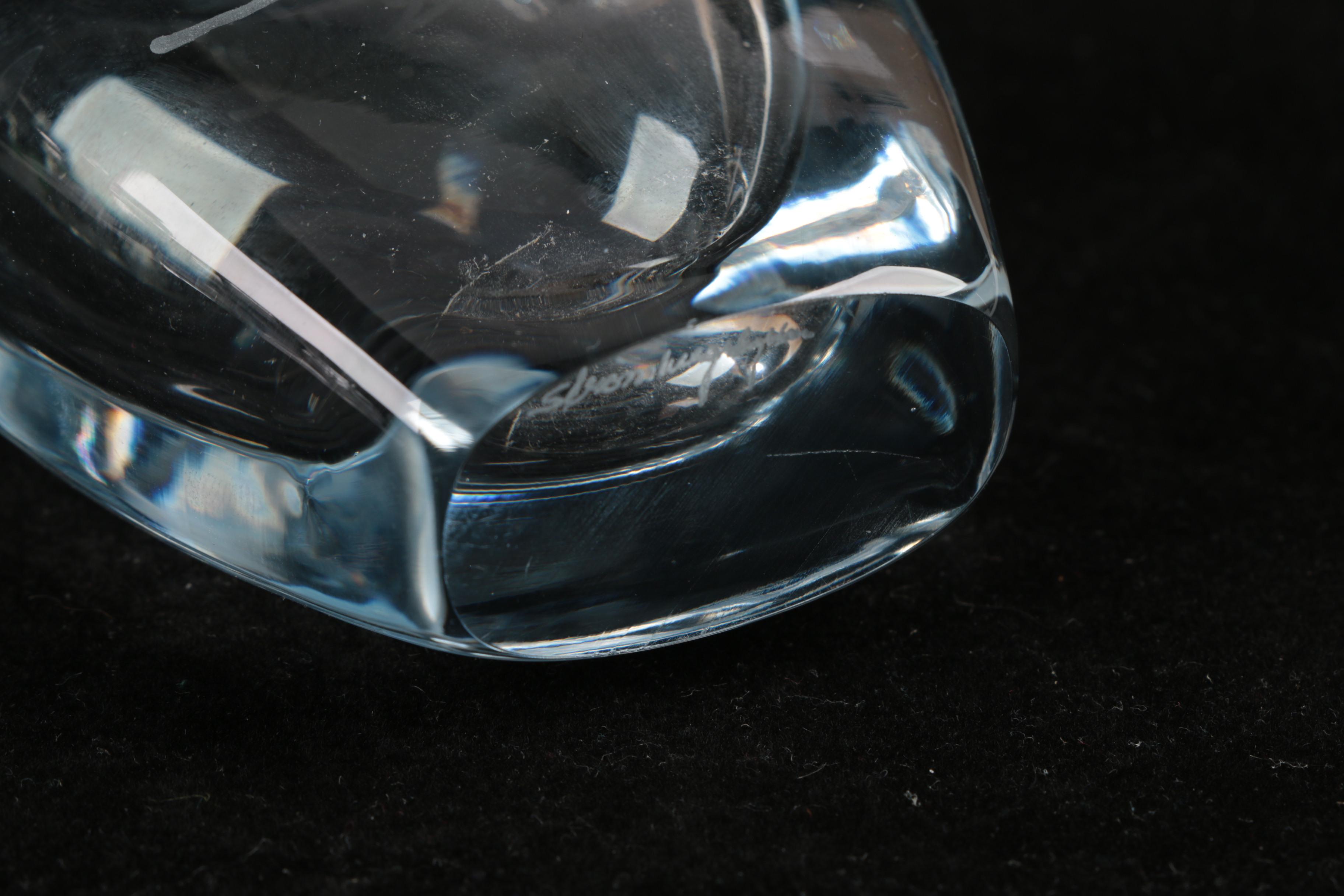 Cut Crystal and Etched Toothpick Holder Assortment