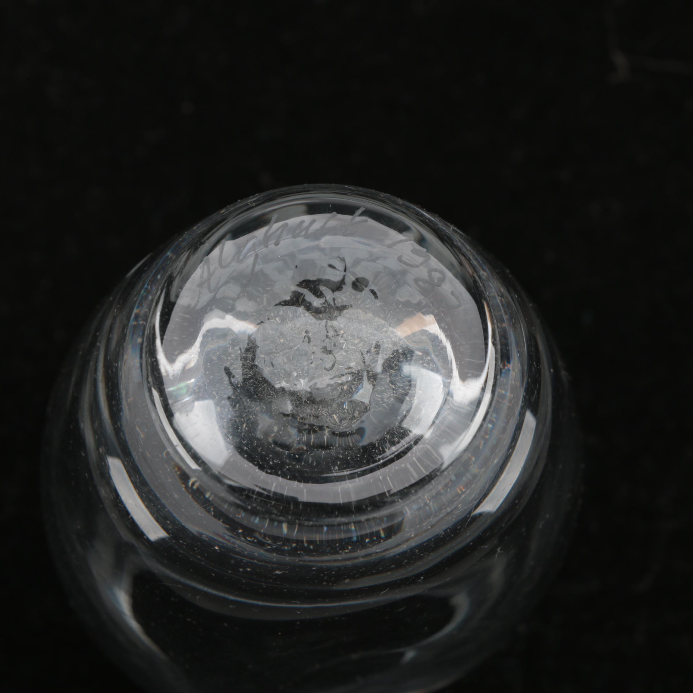 Cut Crystal and Etched Toothpick Holder Assortment