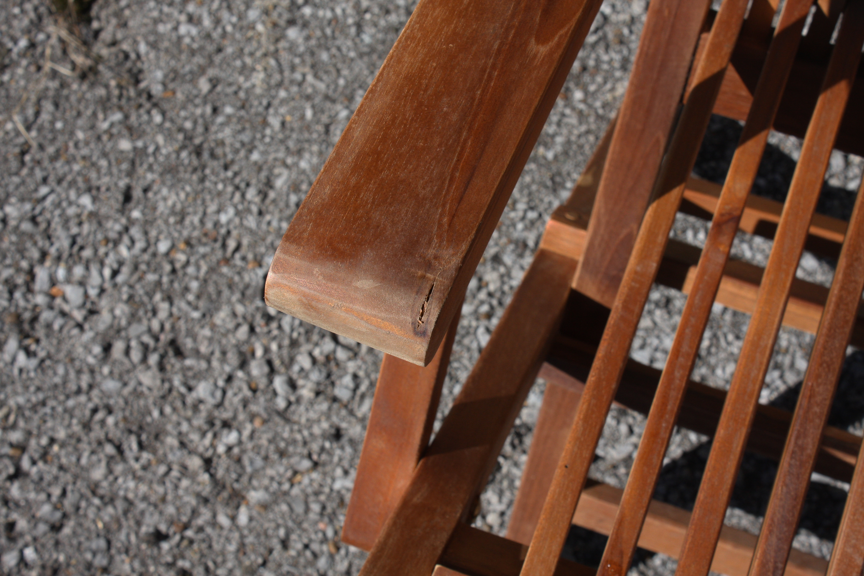 Set of Eleven Teak Folding Chairs