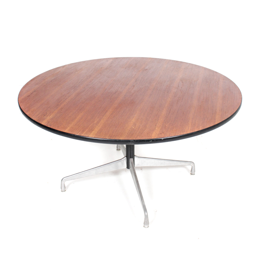 Eames Designed "Aluminum Group" Dining Table for Herman Miller