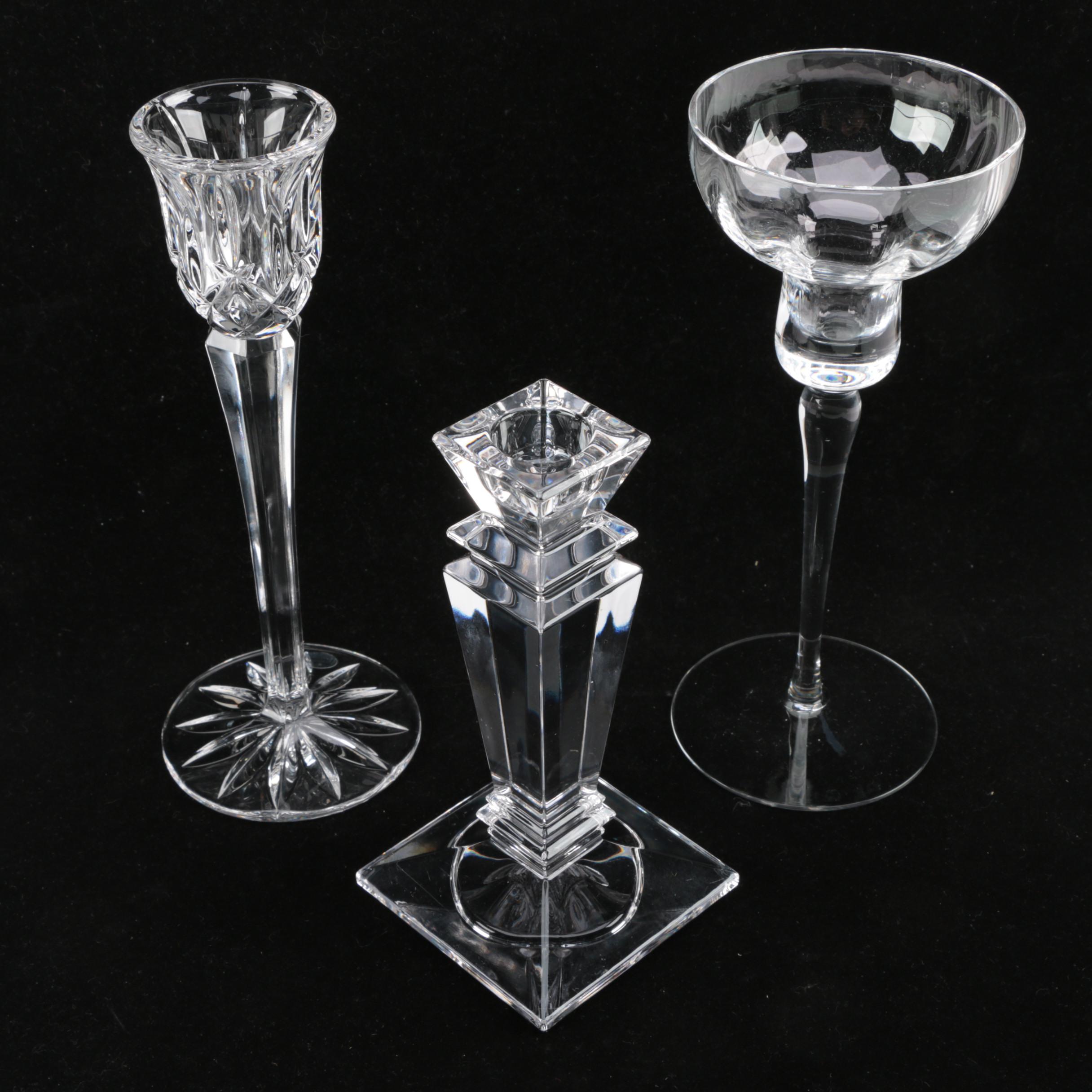 Crystal Candlesticks