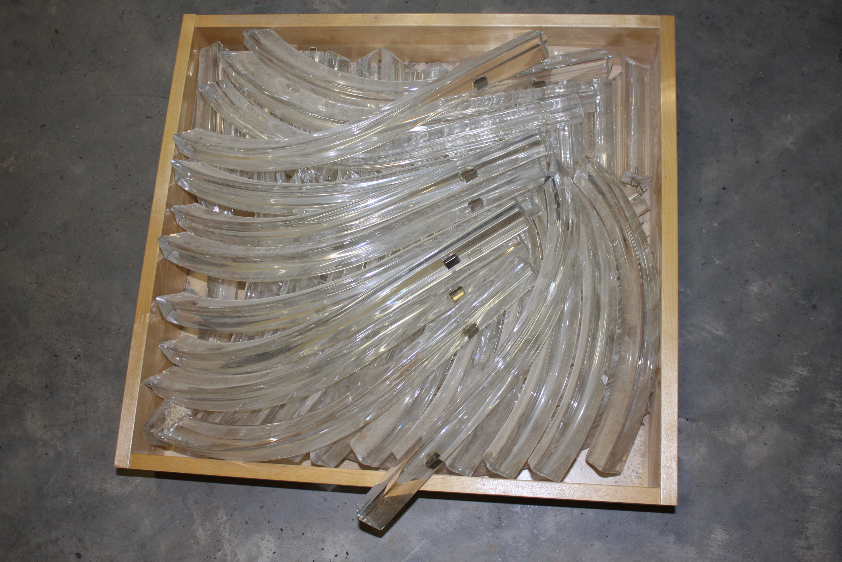 Vintage Brass Chandelier