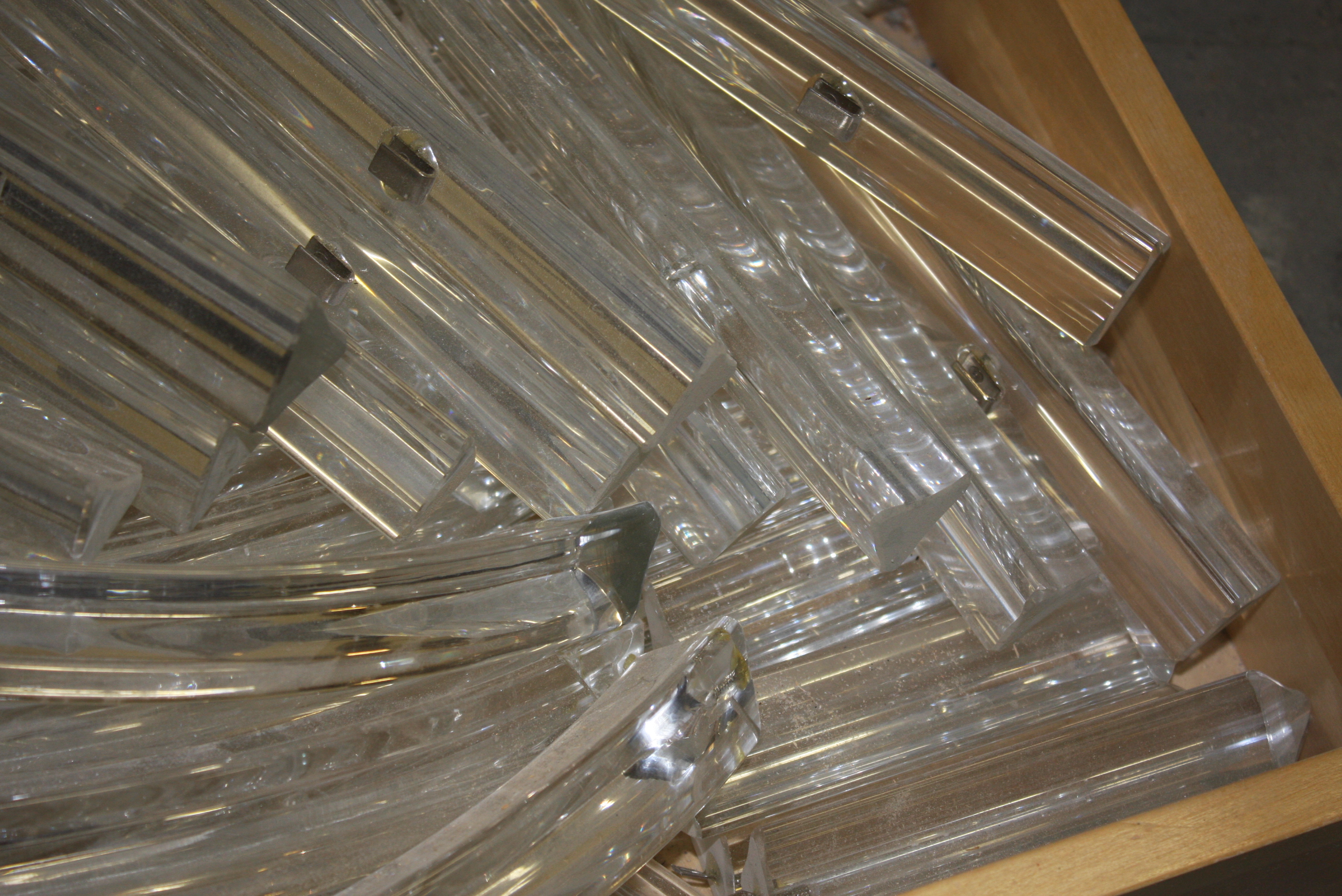 Vintage Brass Chandelier