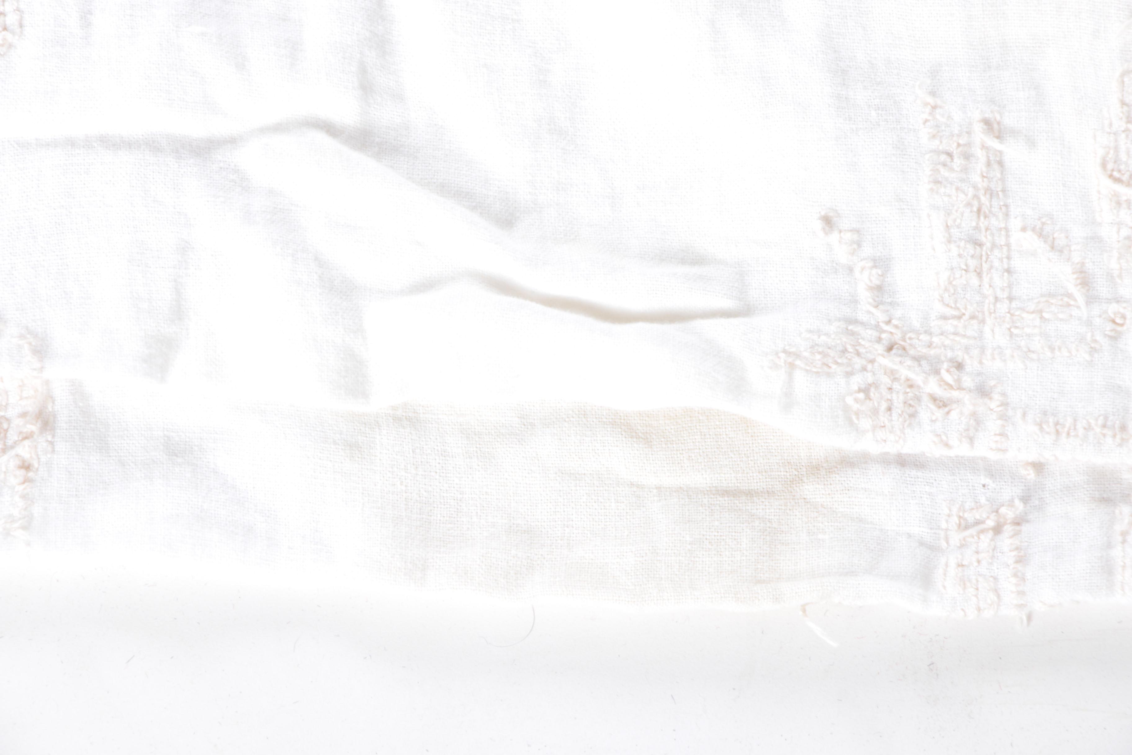 Vintage Tablecloths with Wall Tapestry