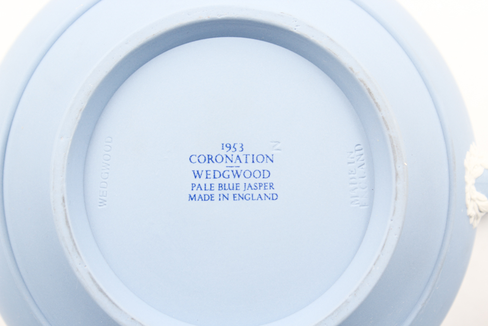 Coronation Wedgwood Jasperware Tea Set