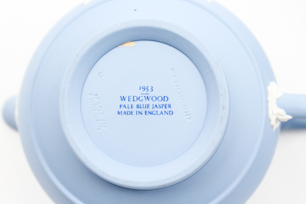 Coronation Wedgwood Jasperware Tea Set