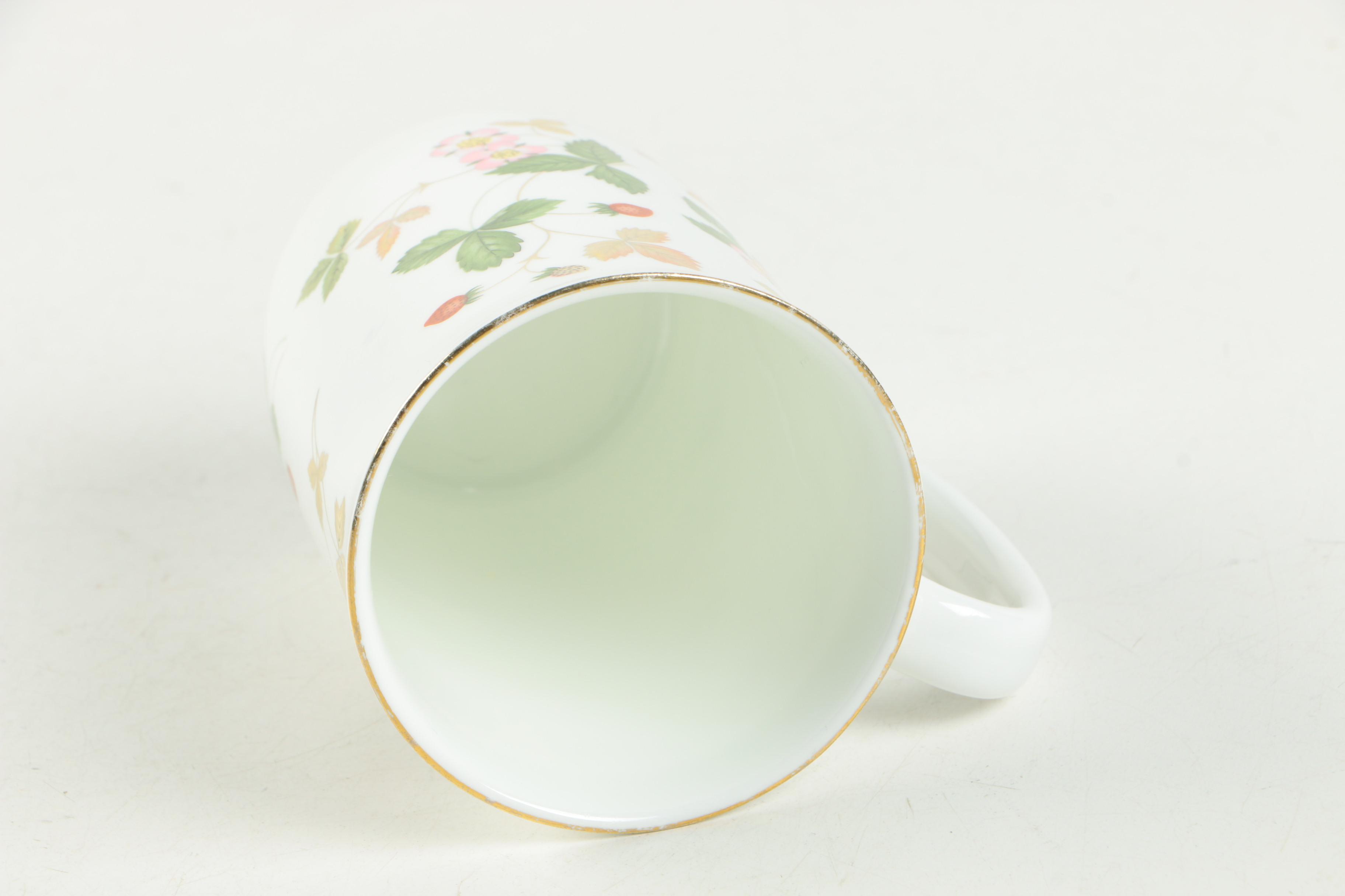 Wedgwood "Wild Strawberry" Patterned Bone China