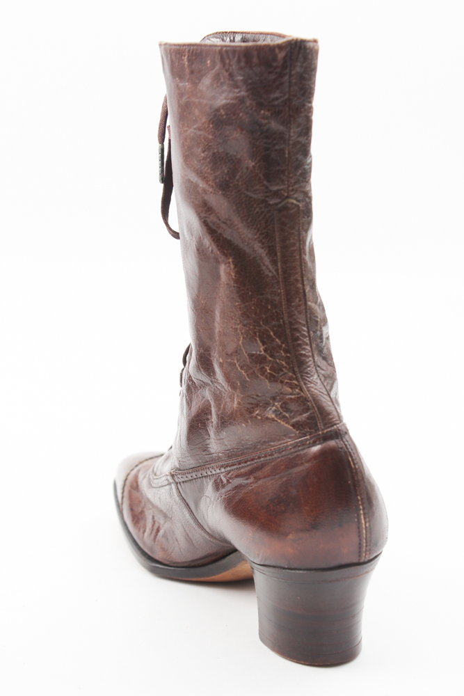 Women's Antique Leather Boots