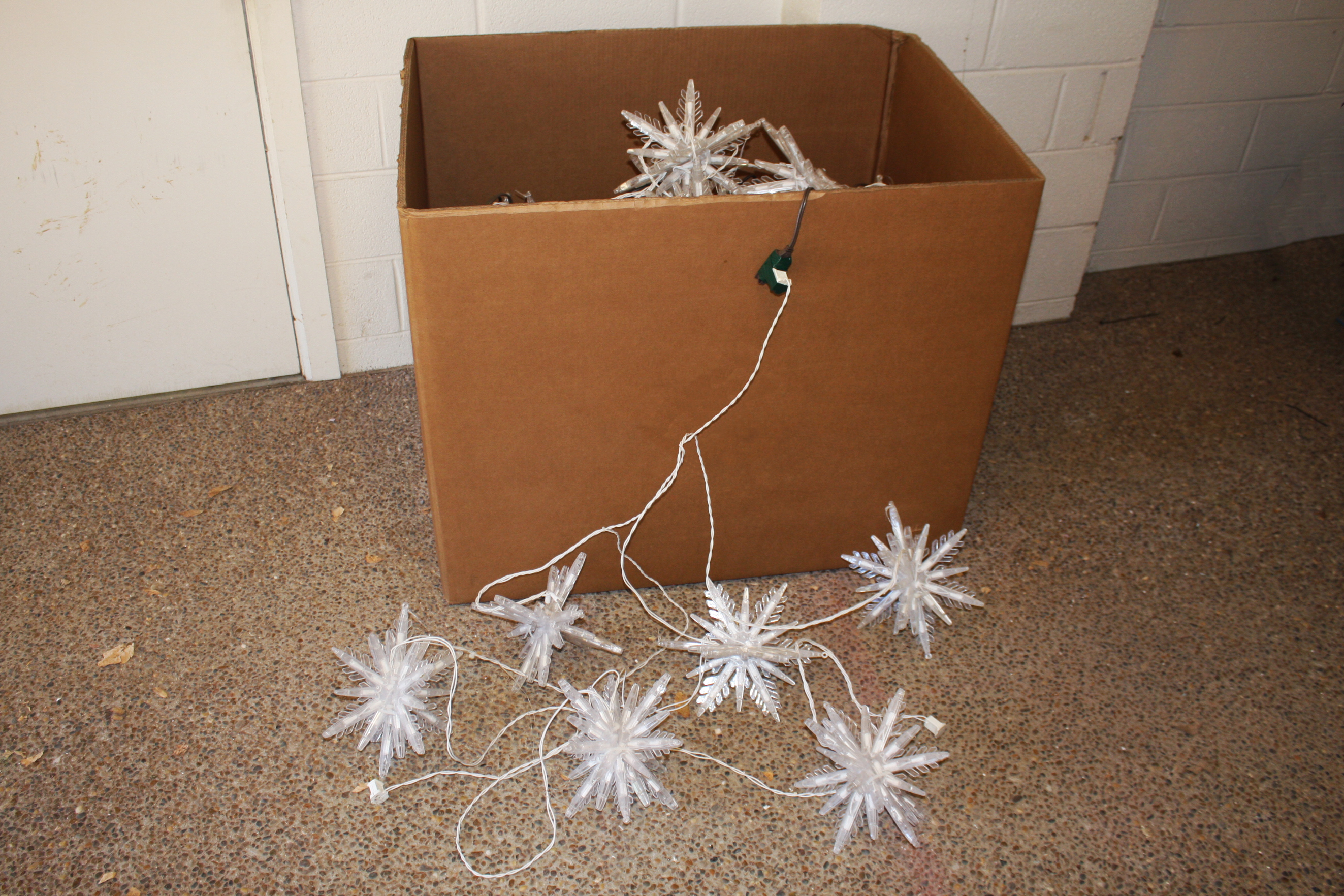 Hanging Star Christmas Lights