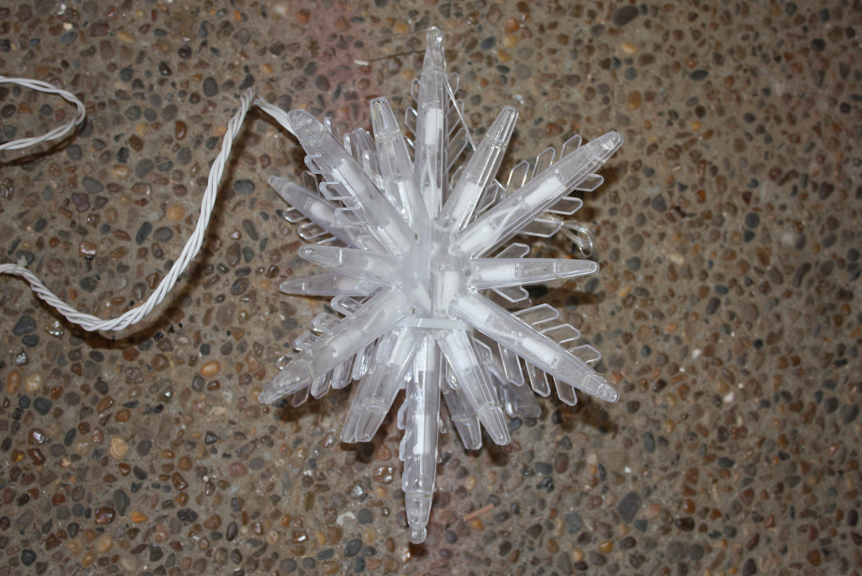 Hanging Star Christmas Lights