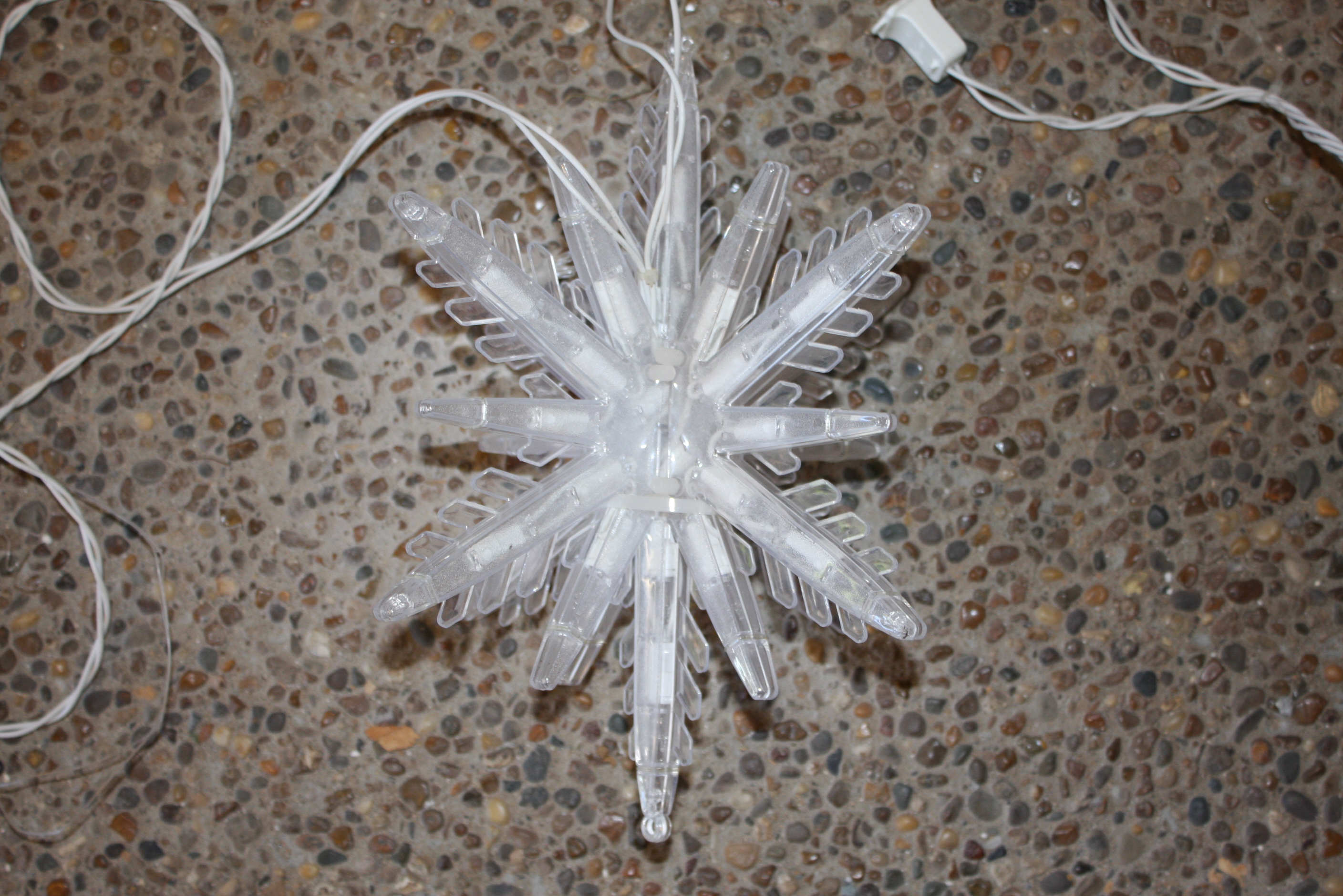 Hanging Star Christmas Lights