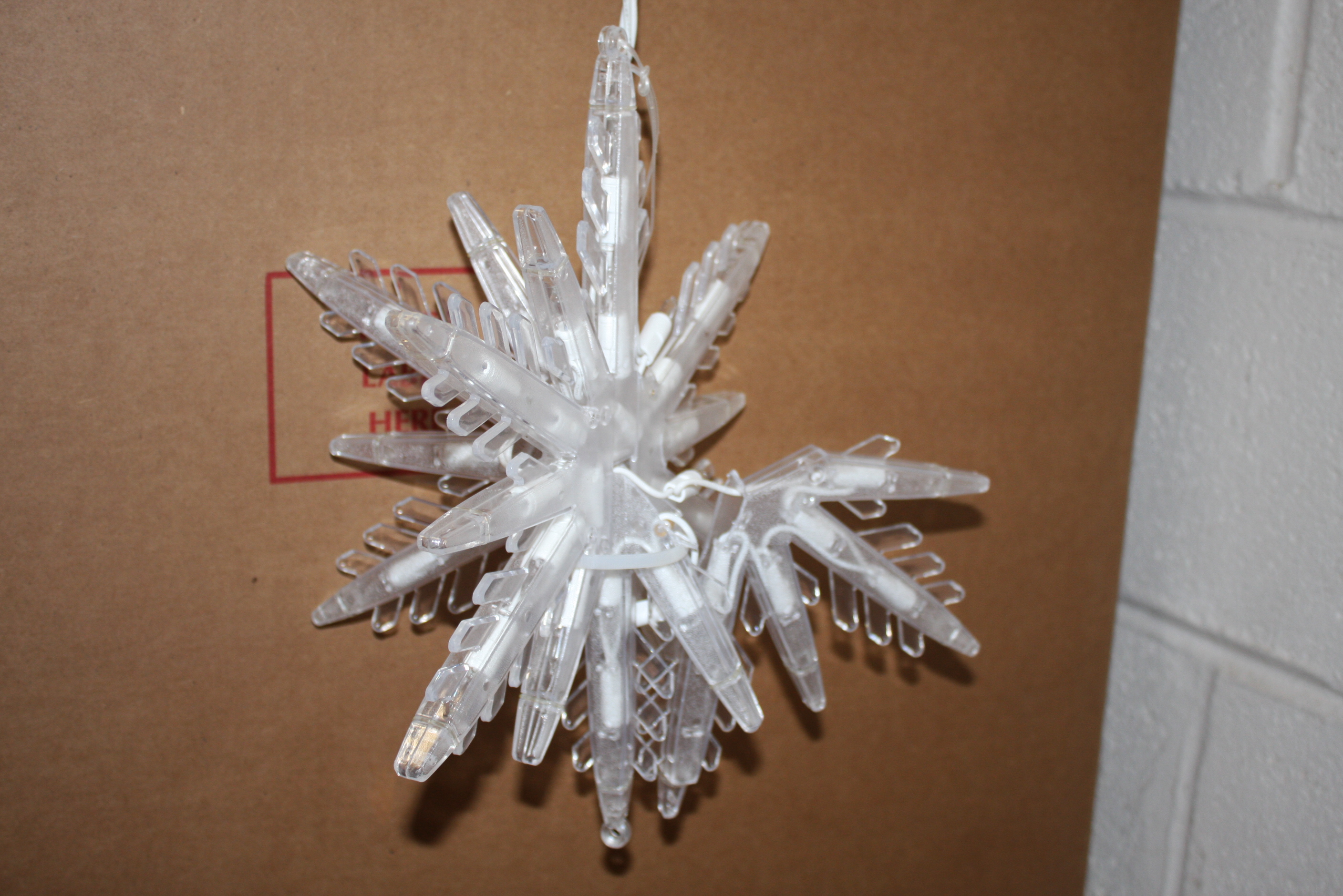 Hanging Star Christmas Lights