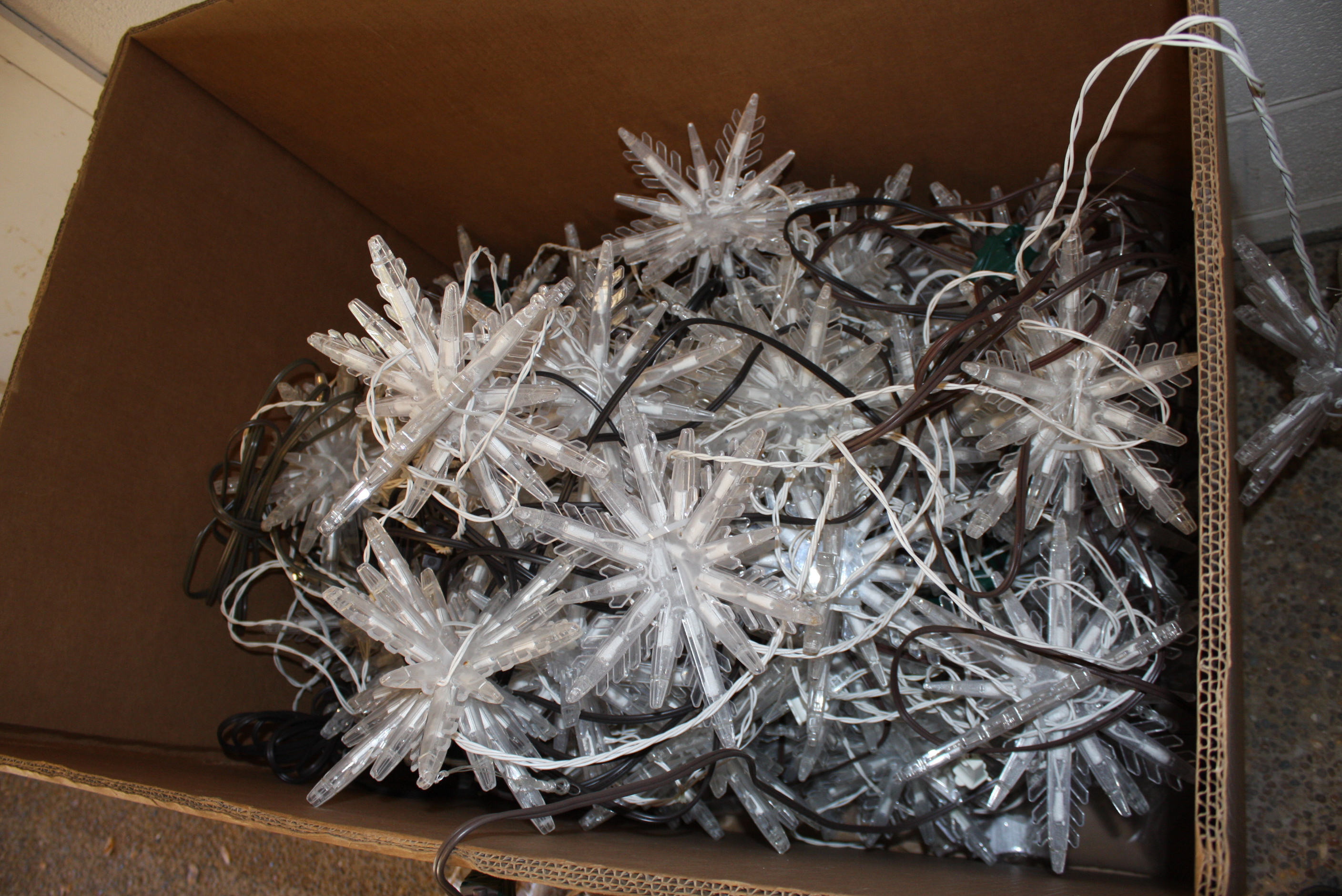 Hanging Star Christmas Lights