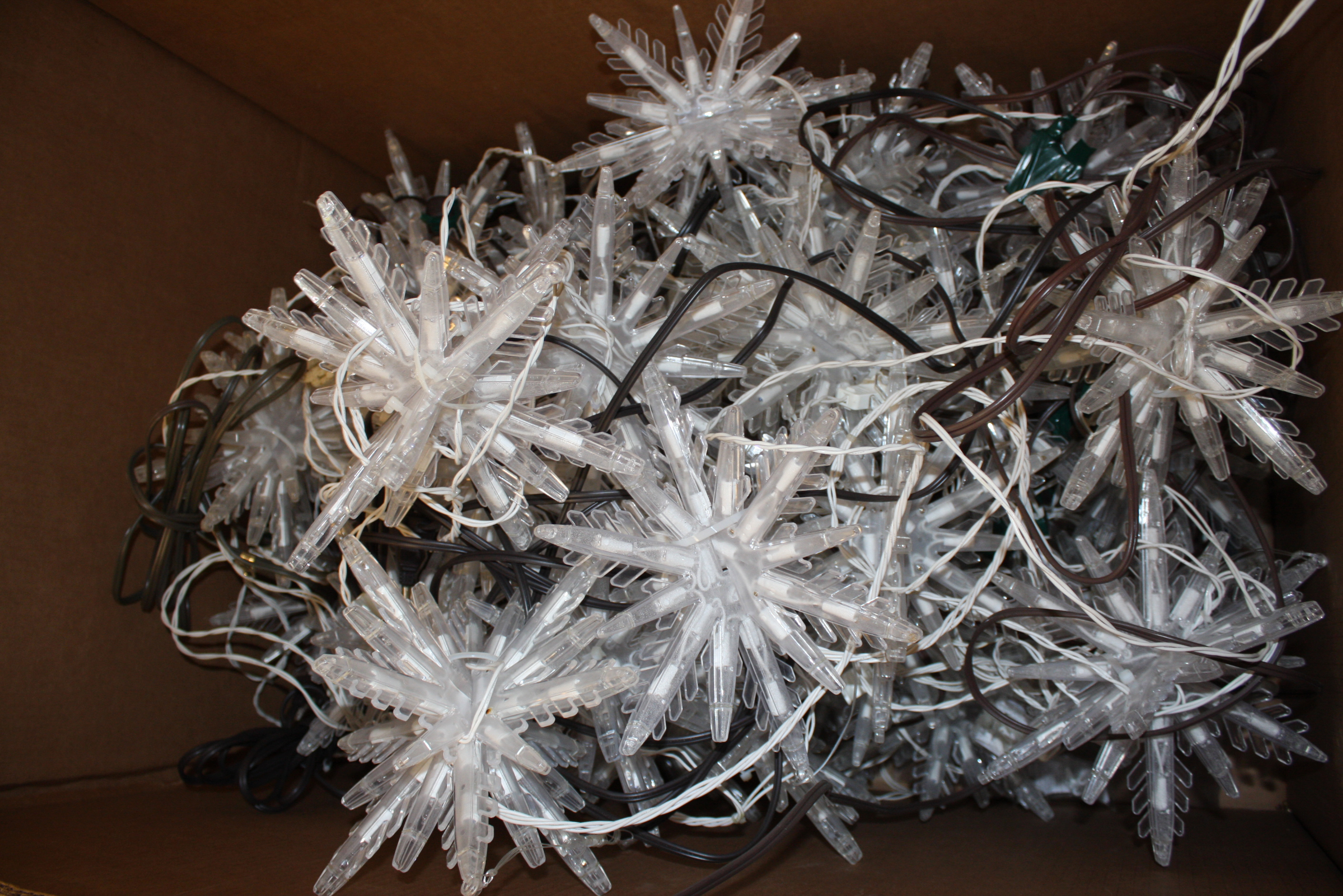 Hanging Star Christmas Lights