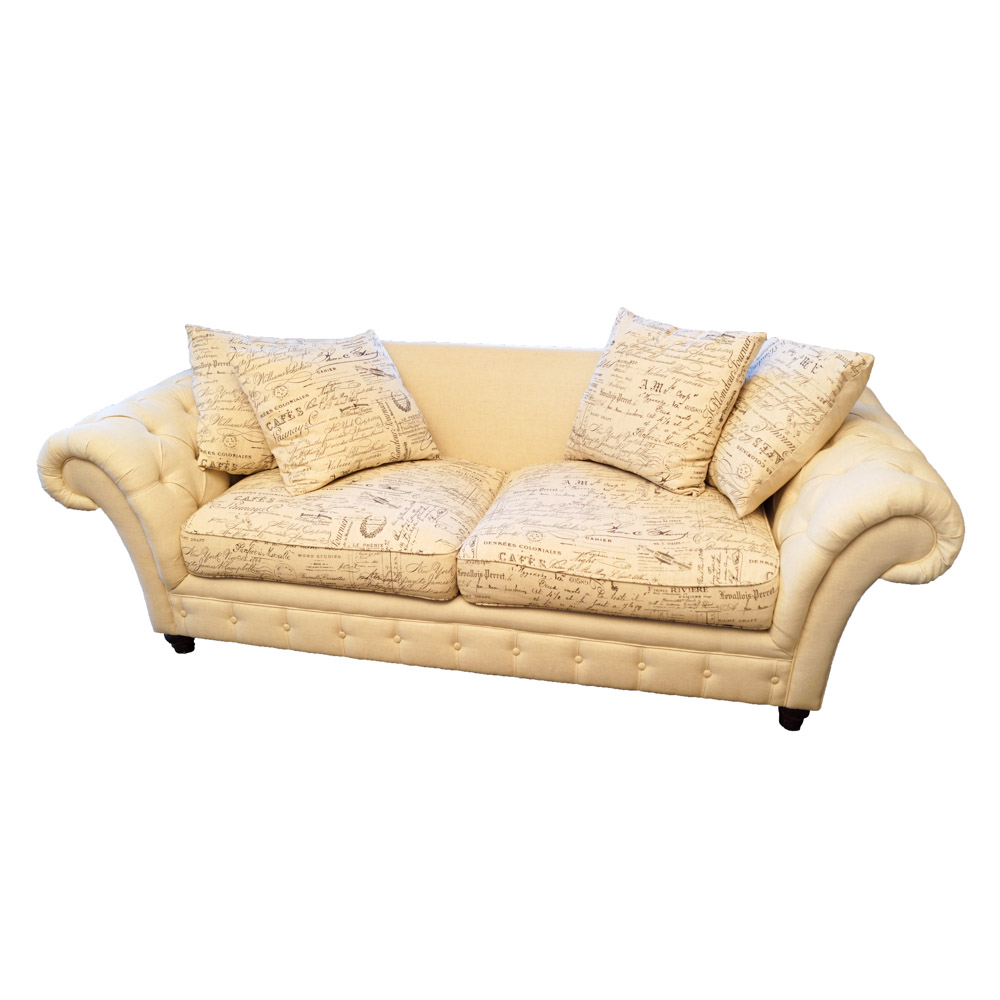 French Script Sofa by Zhejiang Liema Furniture