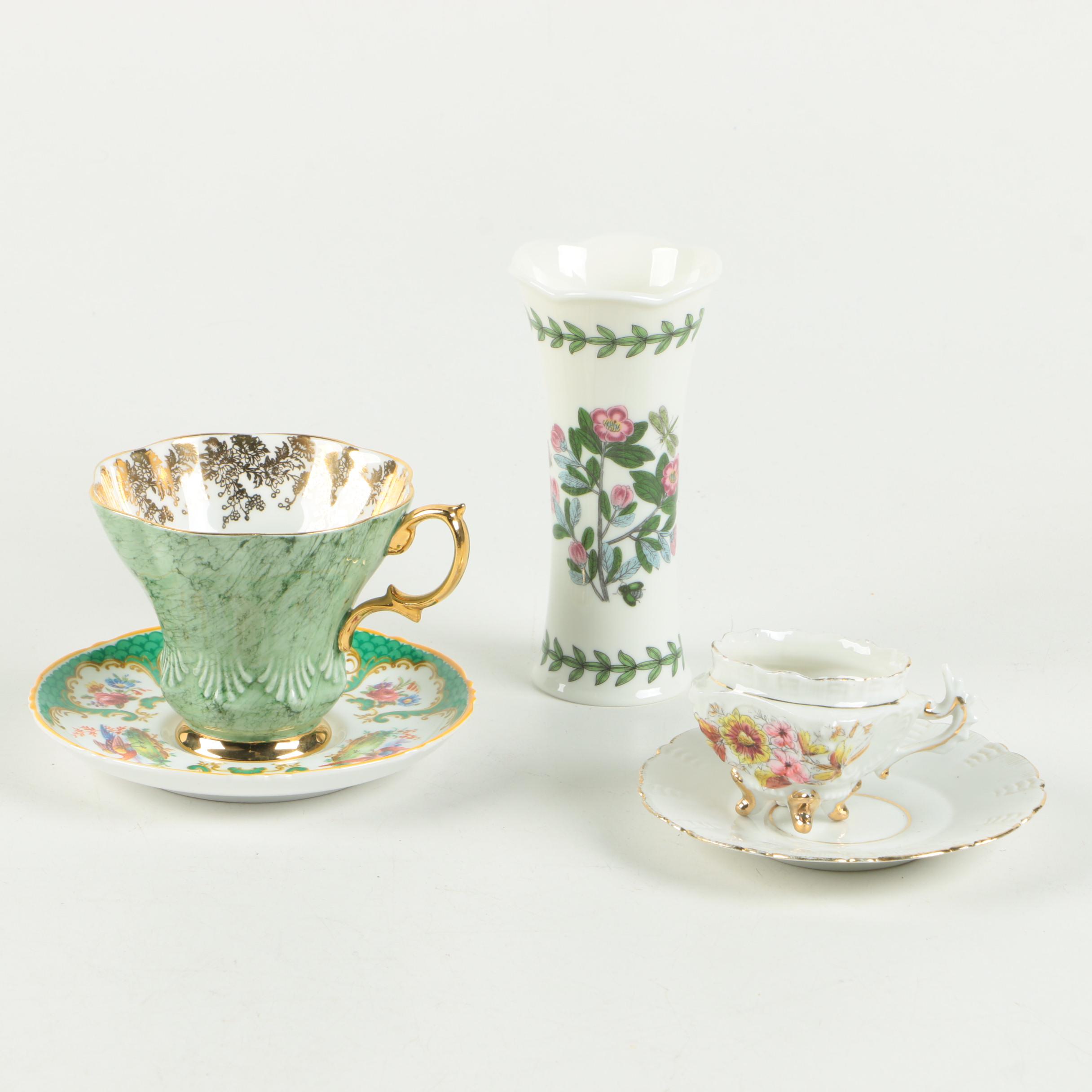 Porcelain Tableware Including Vintage Copeland
