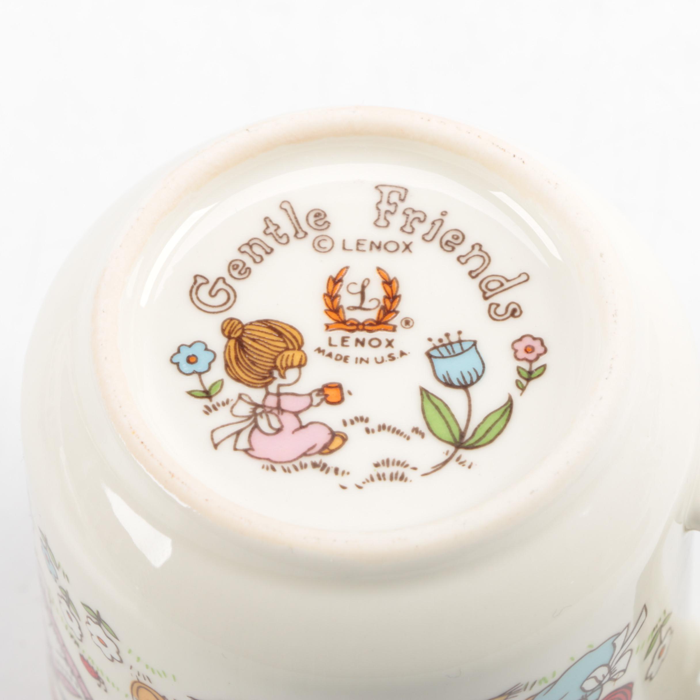 Lenox "Gentle Friends" Child's Dinner set