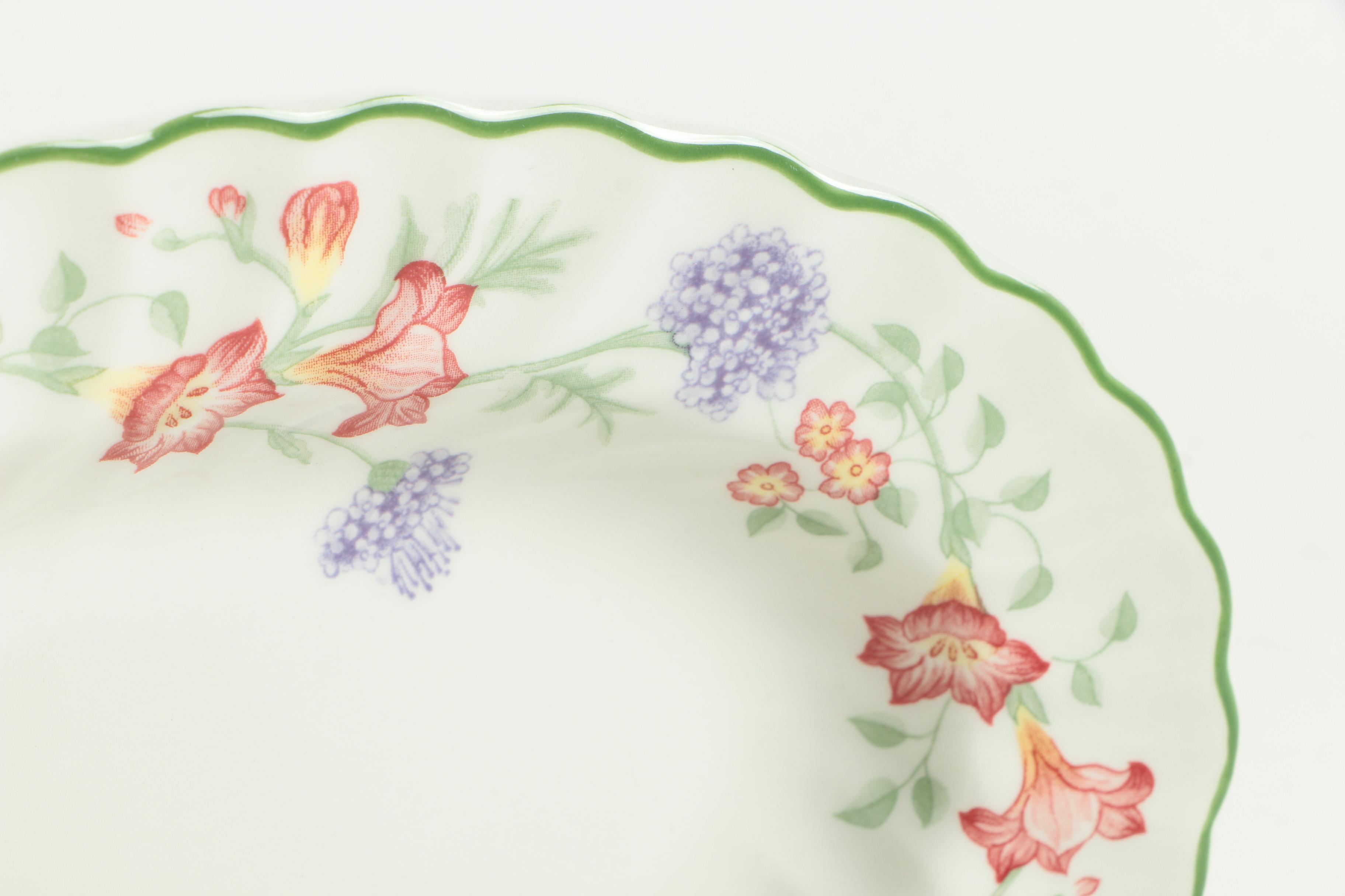 Churchill China "Emily" Serving Plates