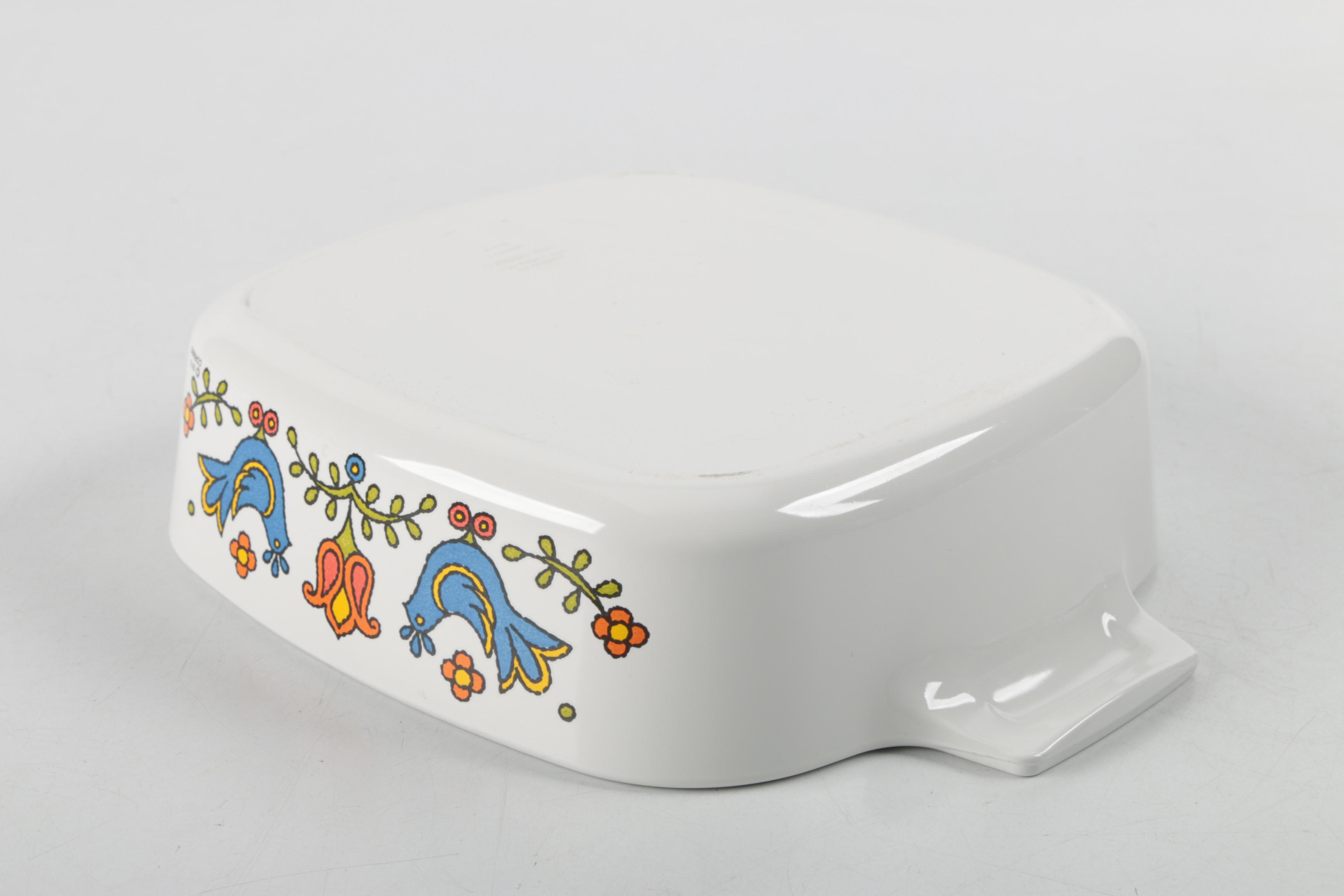 Corning "Country Festival" Casserole Dishes
