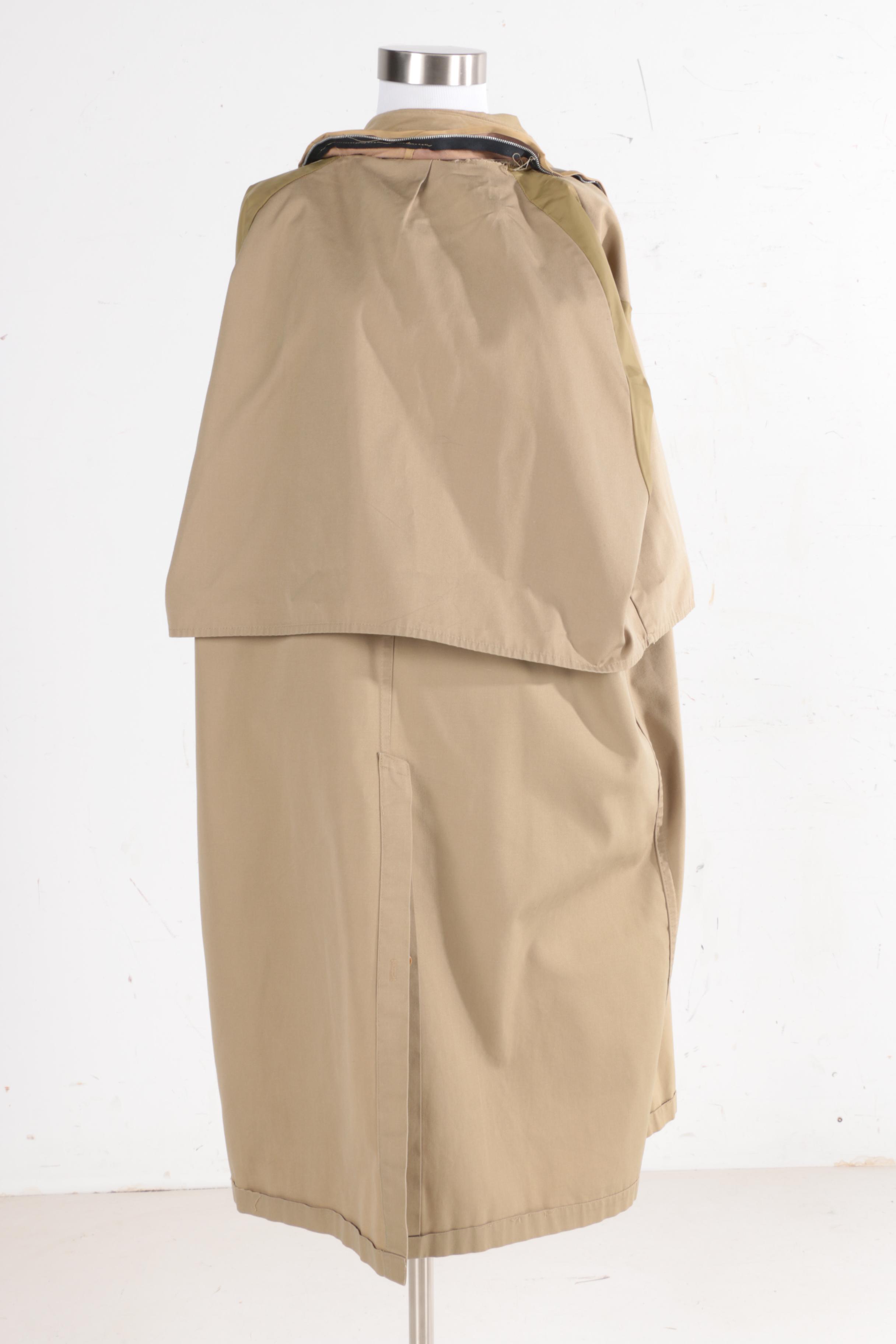 Men's Trench Coats Including London Fog