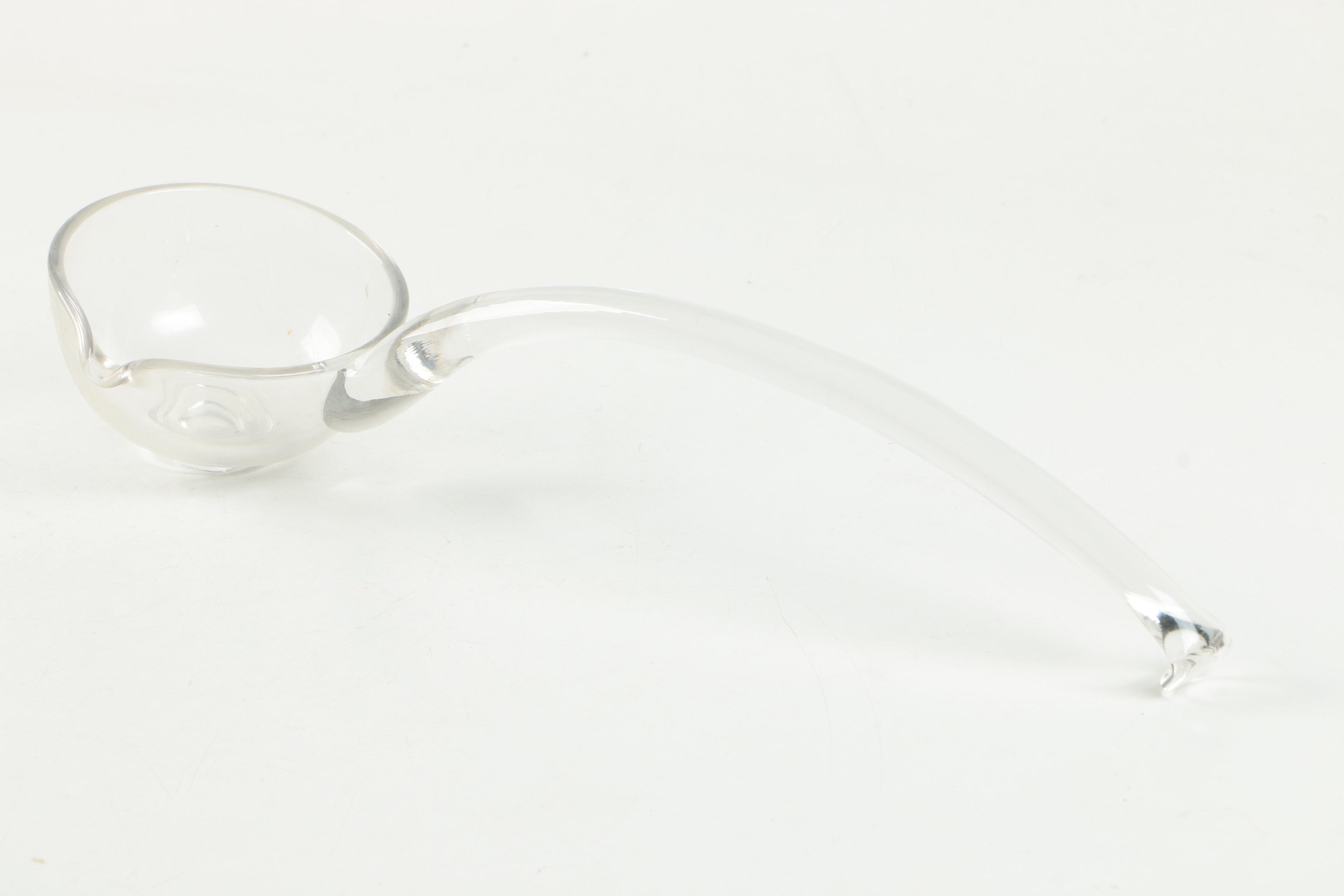 Punch Glasses and Serving Ladle