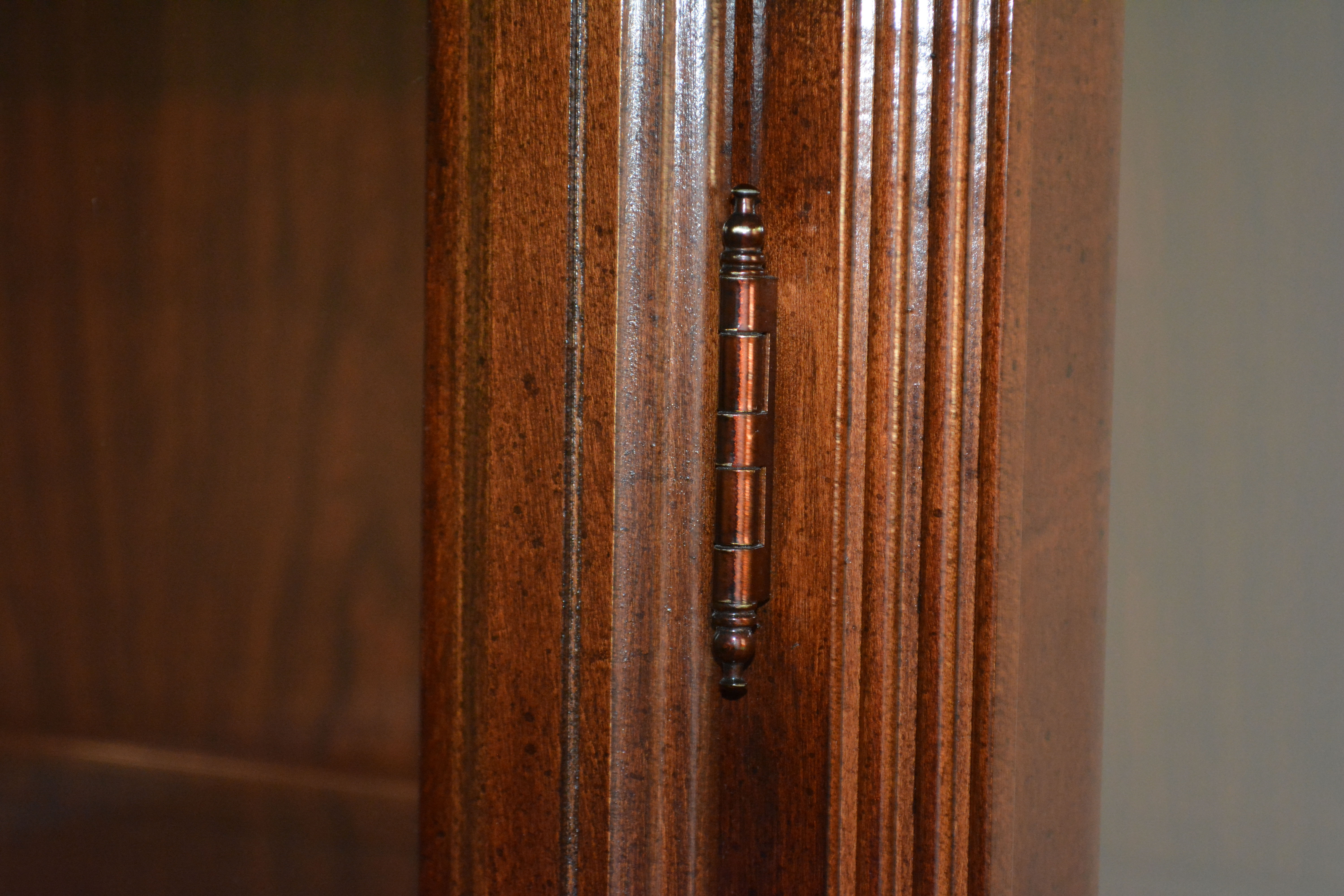 Traditional Cherry China Cabinet By Broyhill