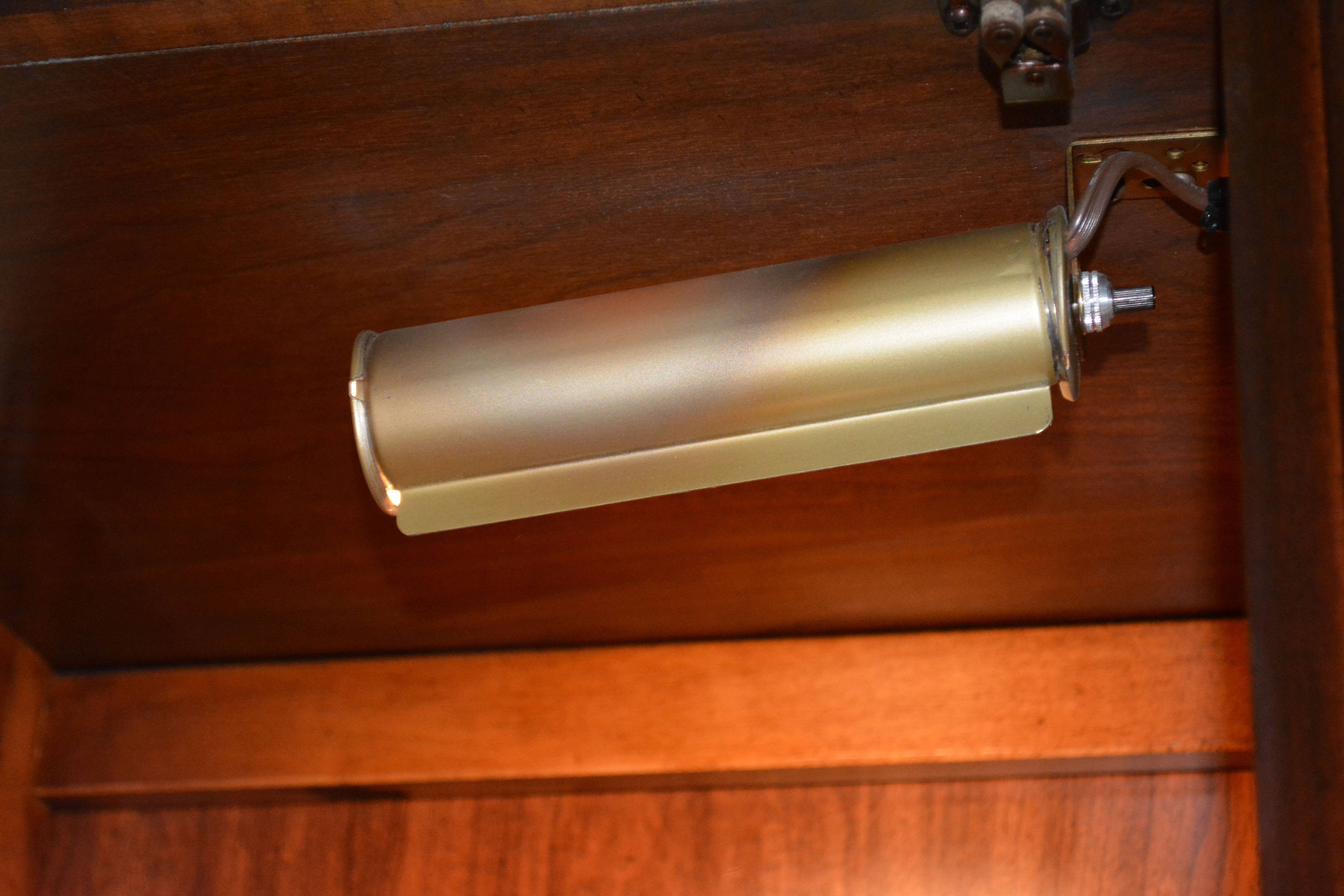 Traditional Cherry China Cabinet By Broyhill