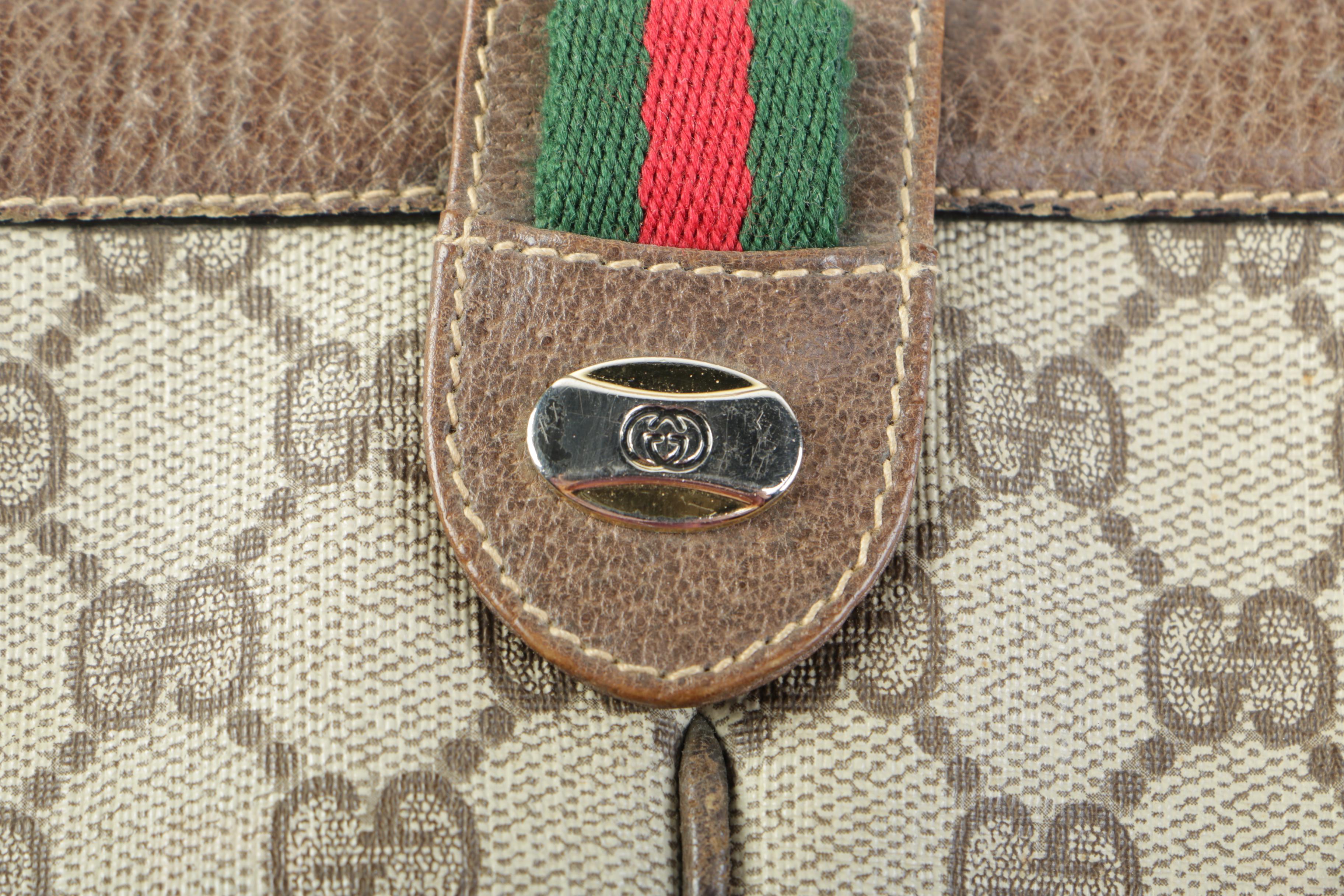 Vintage Gucci GG Supreme Canvas Bag