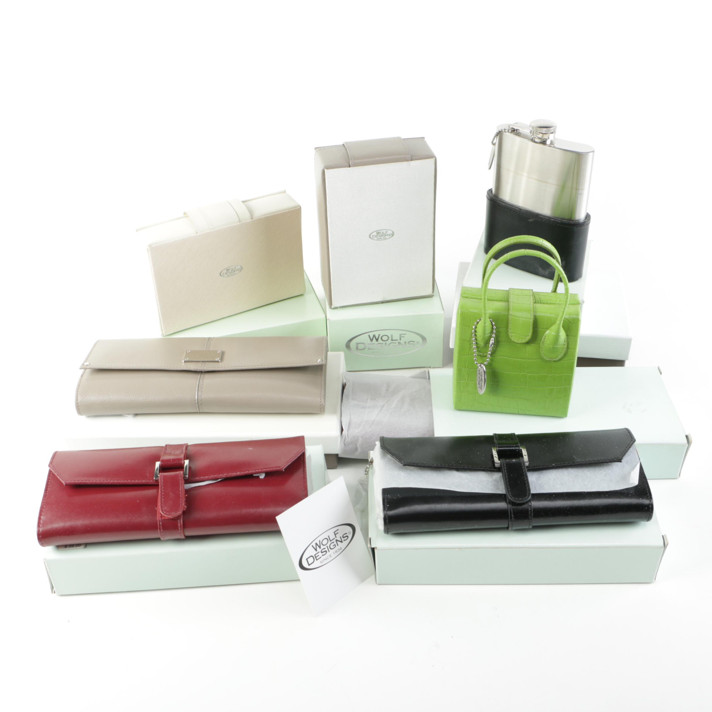 Wolf Designs Jewelry Boxes, Jewelry Rolls and Travel Cases