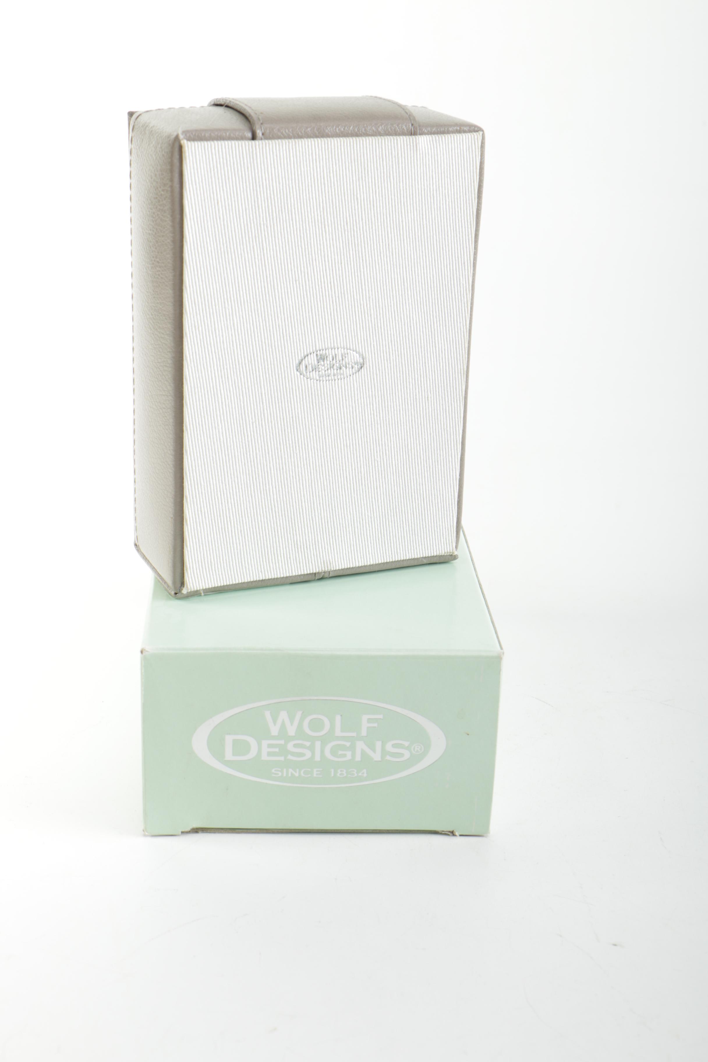 Wolf Designs Jewelry Boxes, Jewelry Rolls and Travel Cases