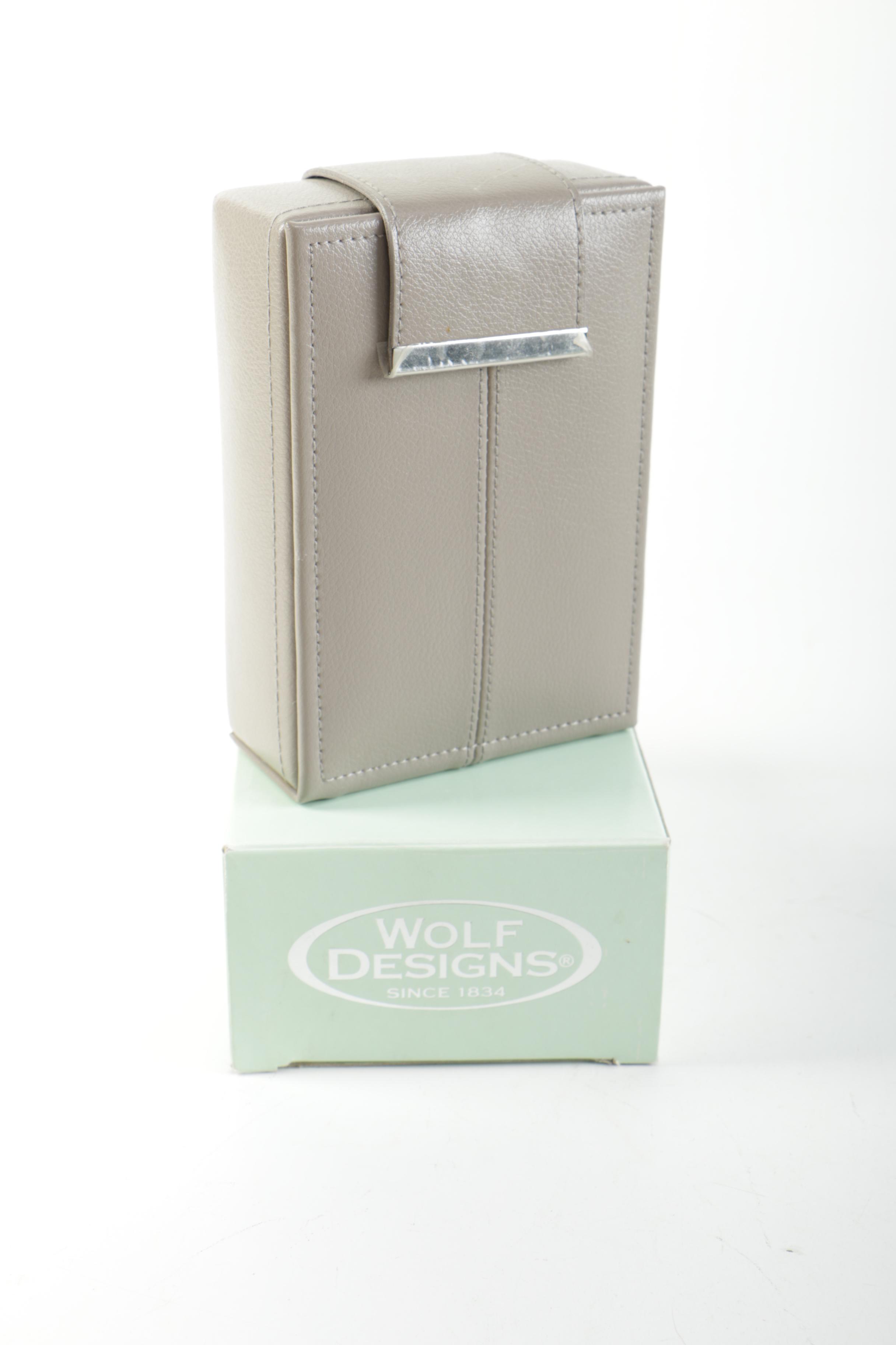 Wolf Designs Jewelry Boxes, Jewelry Rolls and Travel Cases