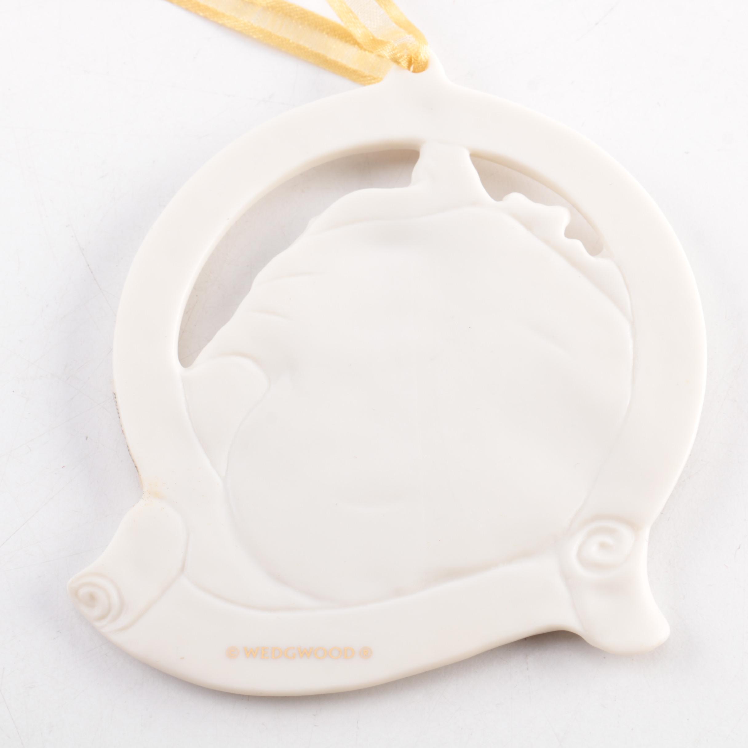 Wedgwood Christmas Santa Ornament