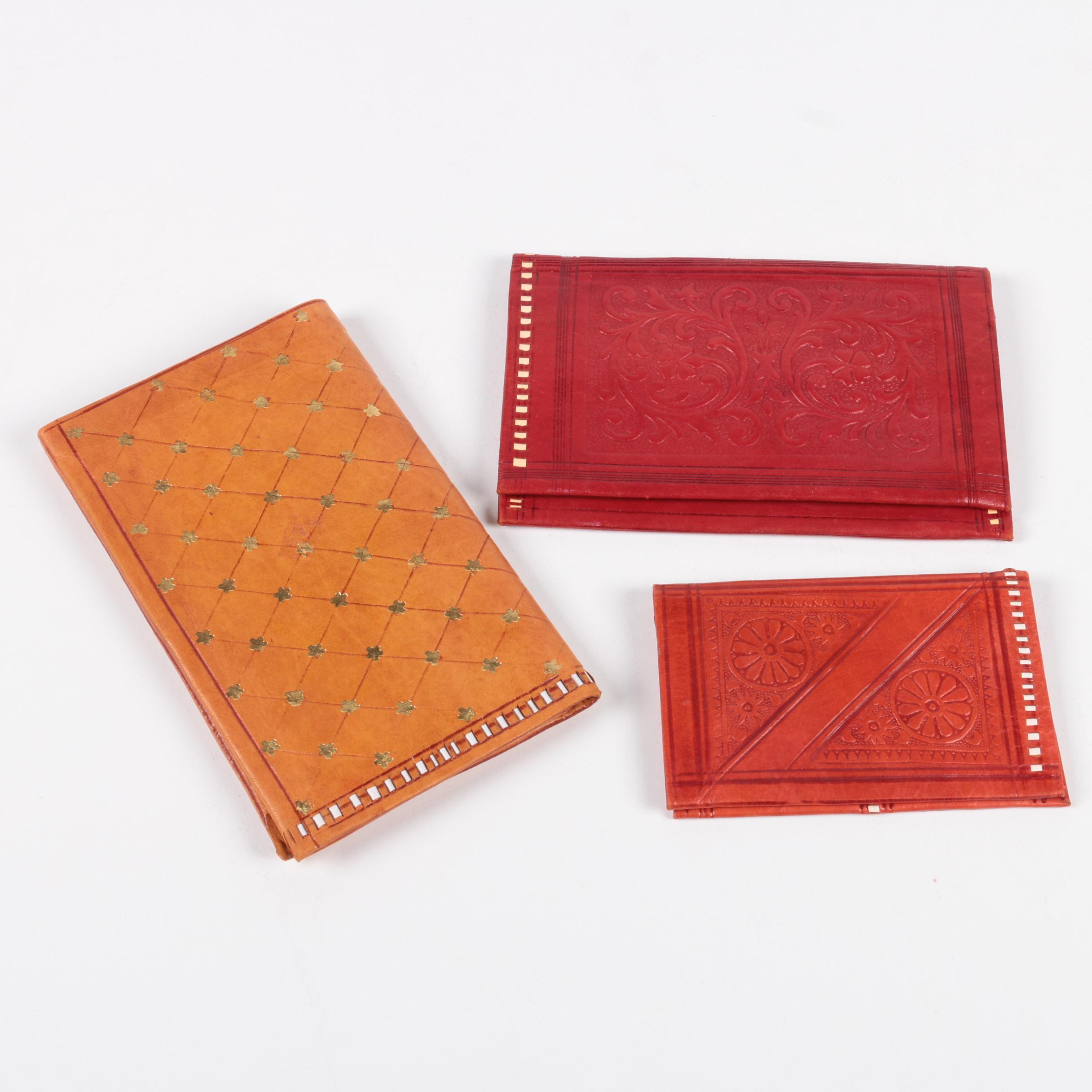 Embossed Leather Wallets